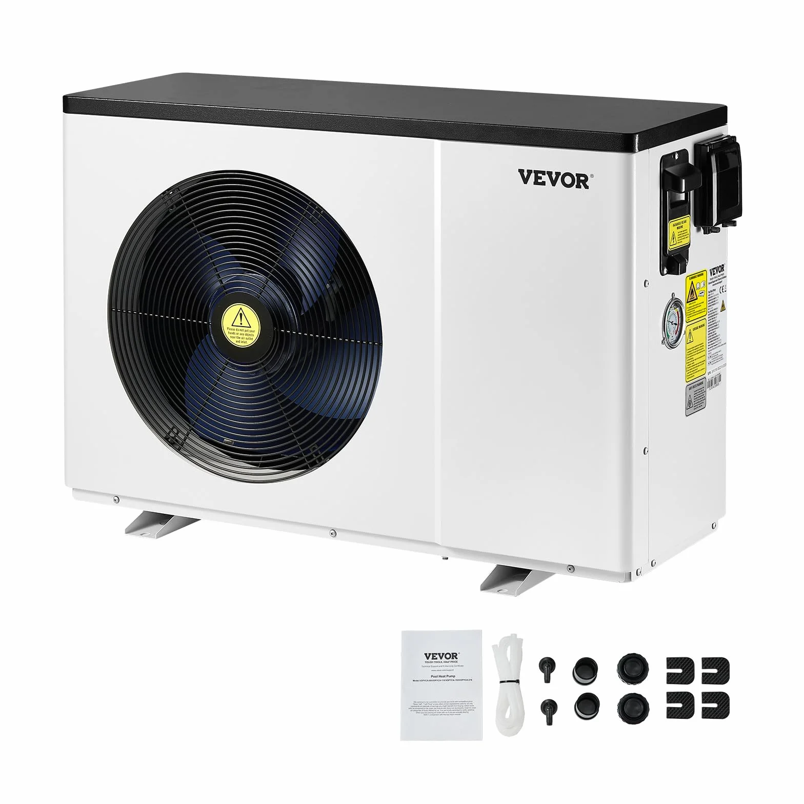 VEVOR Bomba de Calor Eléctrica para Piscina 1,48-7,11 kW 220-240 V 50 Hz 905 x 360 x 620 mm