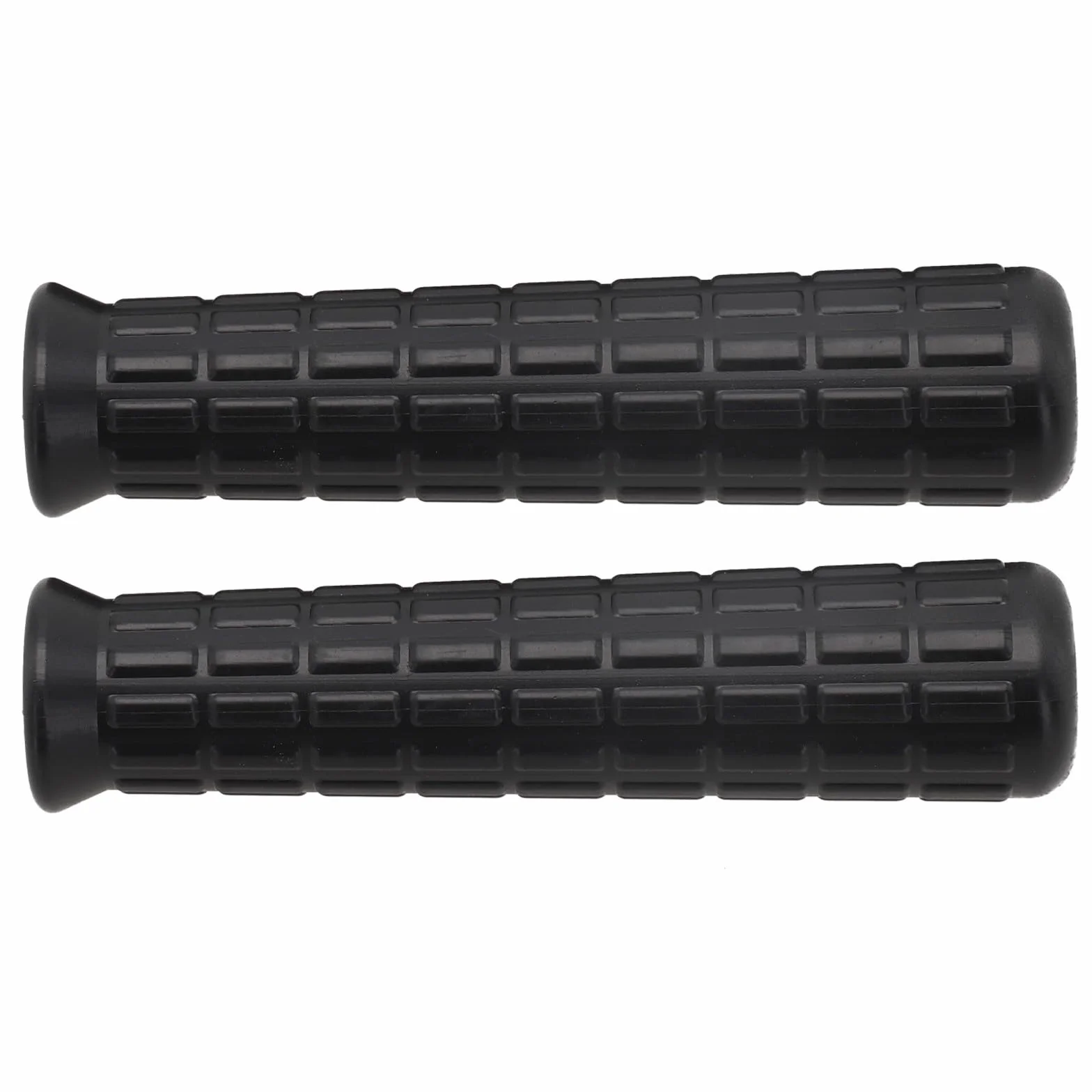 Manijas de goma de repuesto para carretilla 122 x 32 mm antideslizantes