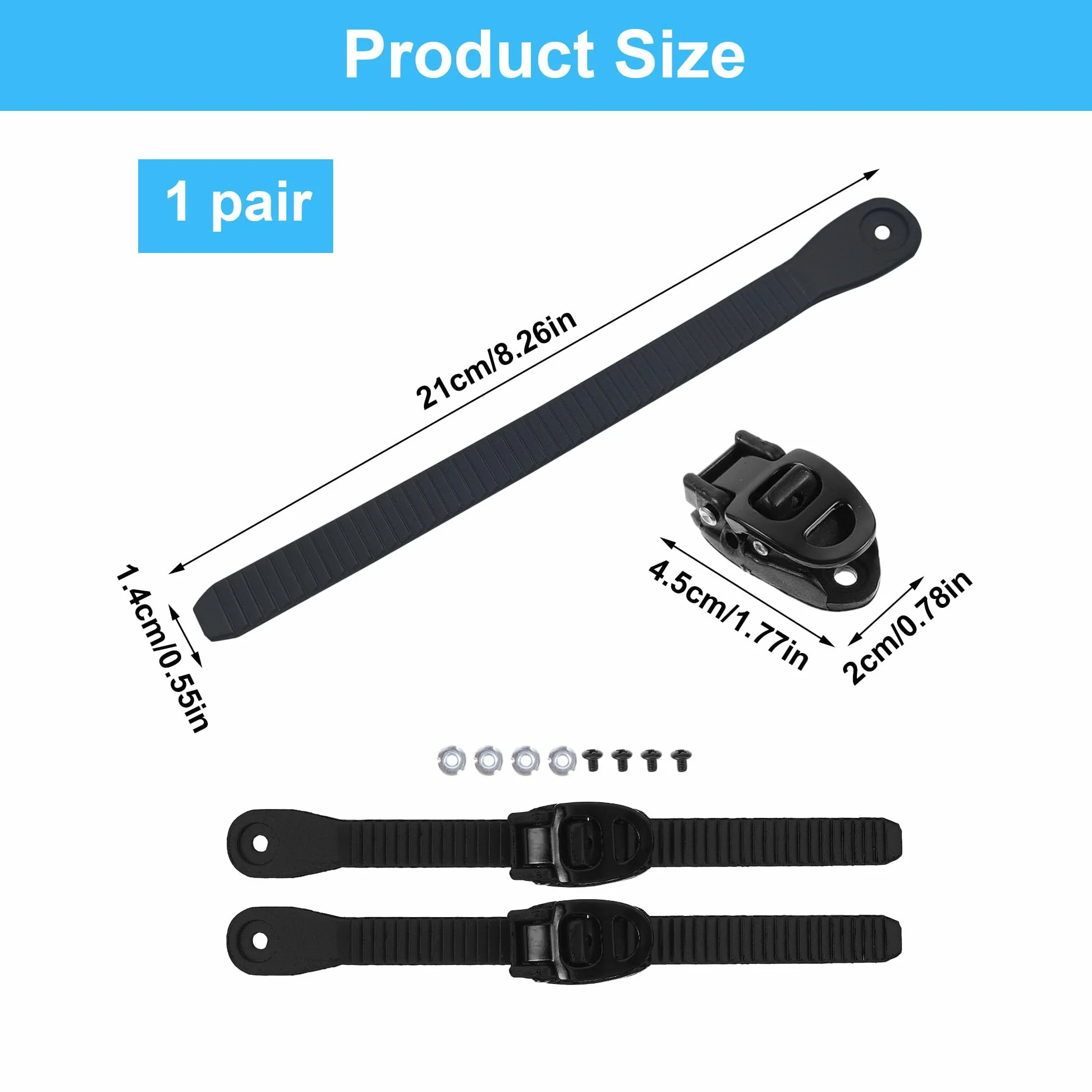 Correas universales para patines de ruedas 2 unidades