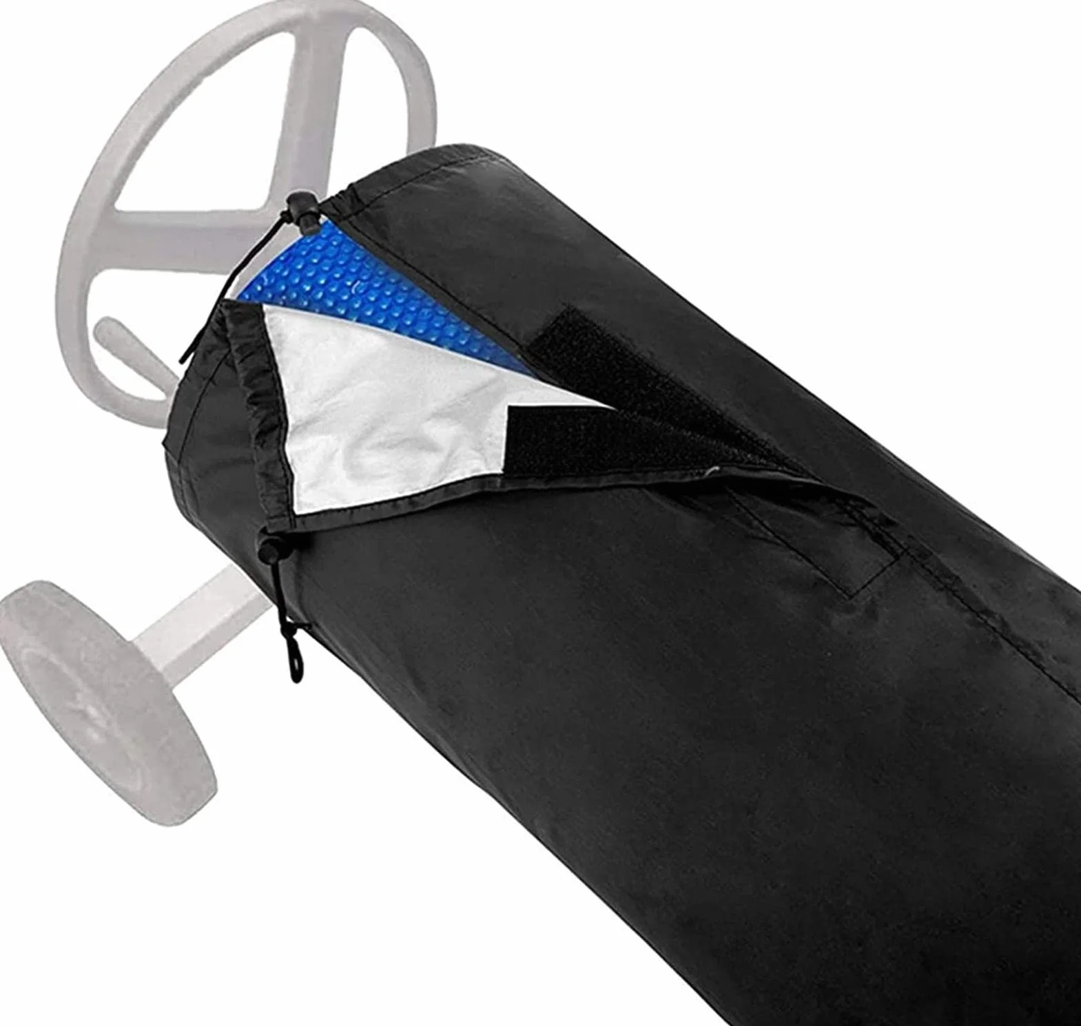 Carrete Solar para Piscina, Manta Solar, Cubierta Protectora Impermeable