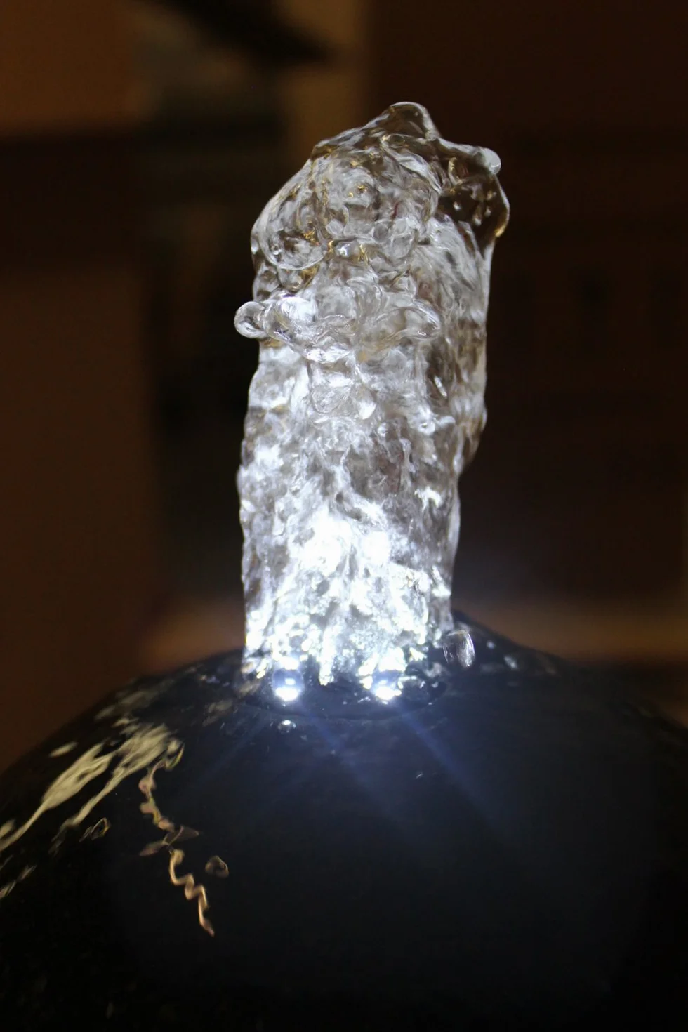 Juego de 3 luces LED blancas frías 12V CA para fuentes de agua, conector de doble pin, cable 2m