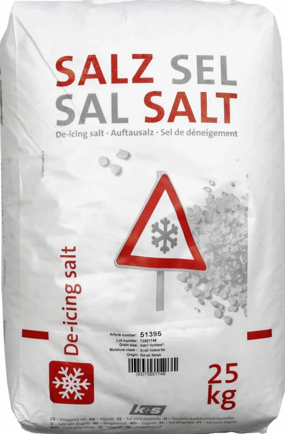 Esco Metrac Sal de deshielo 25 kg