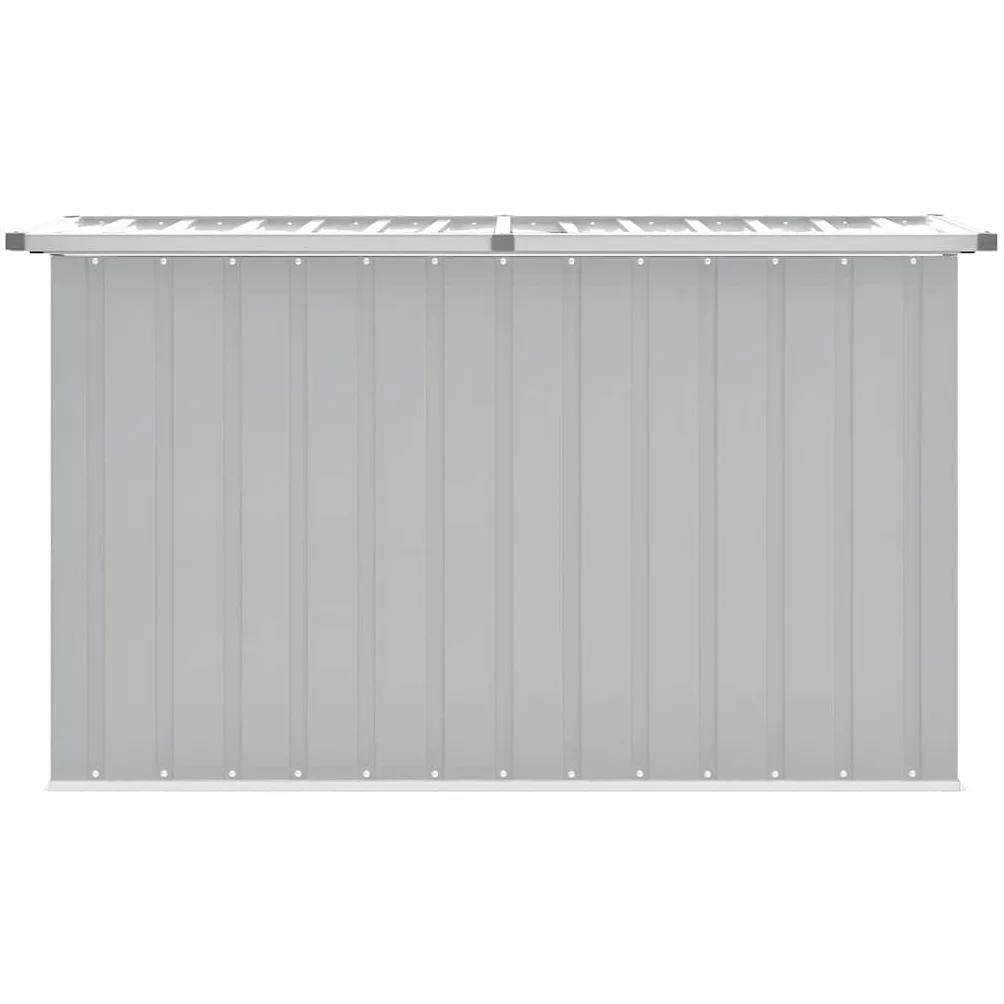 Caja de almacenaje para jardín Gris 149x99x93 cm