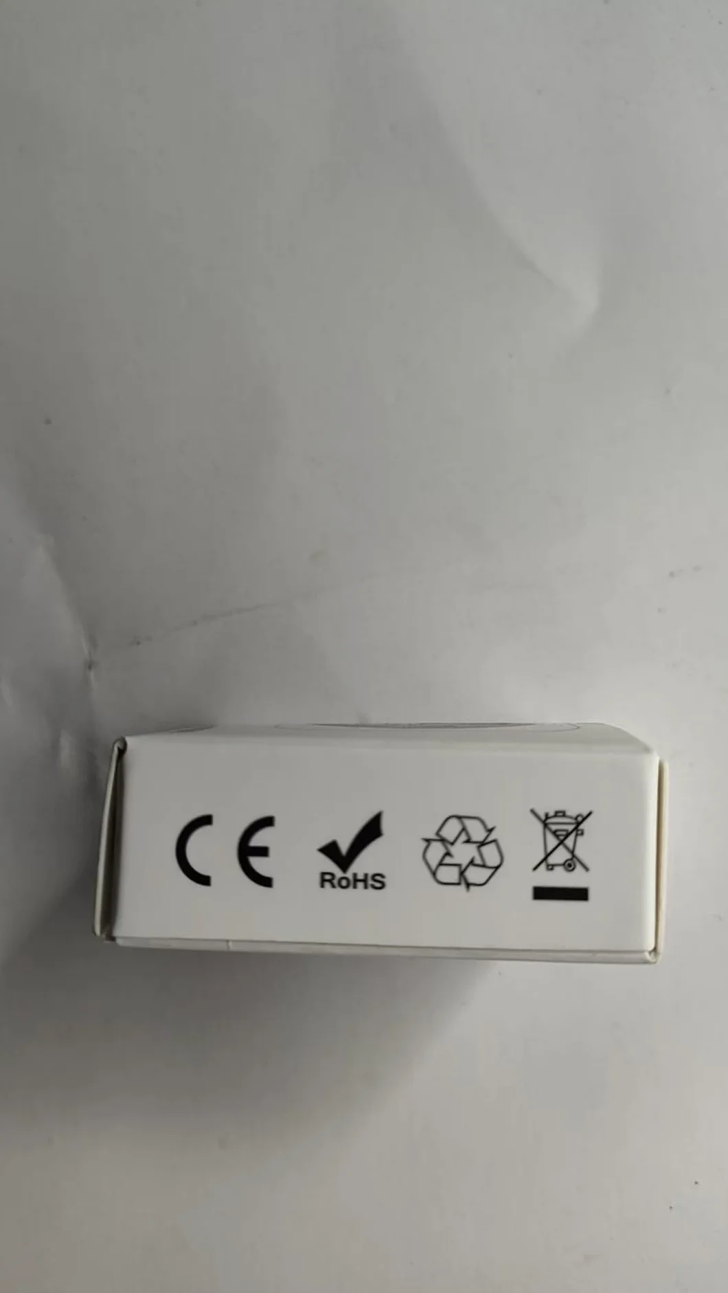 Termómetro Higrómetro Digital Compacto para Interior, Medidor de Temperatura y Humedad, Blanco