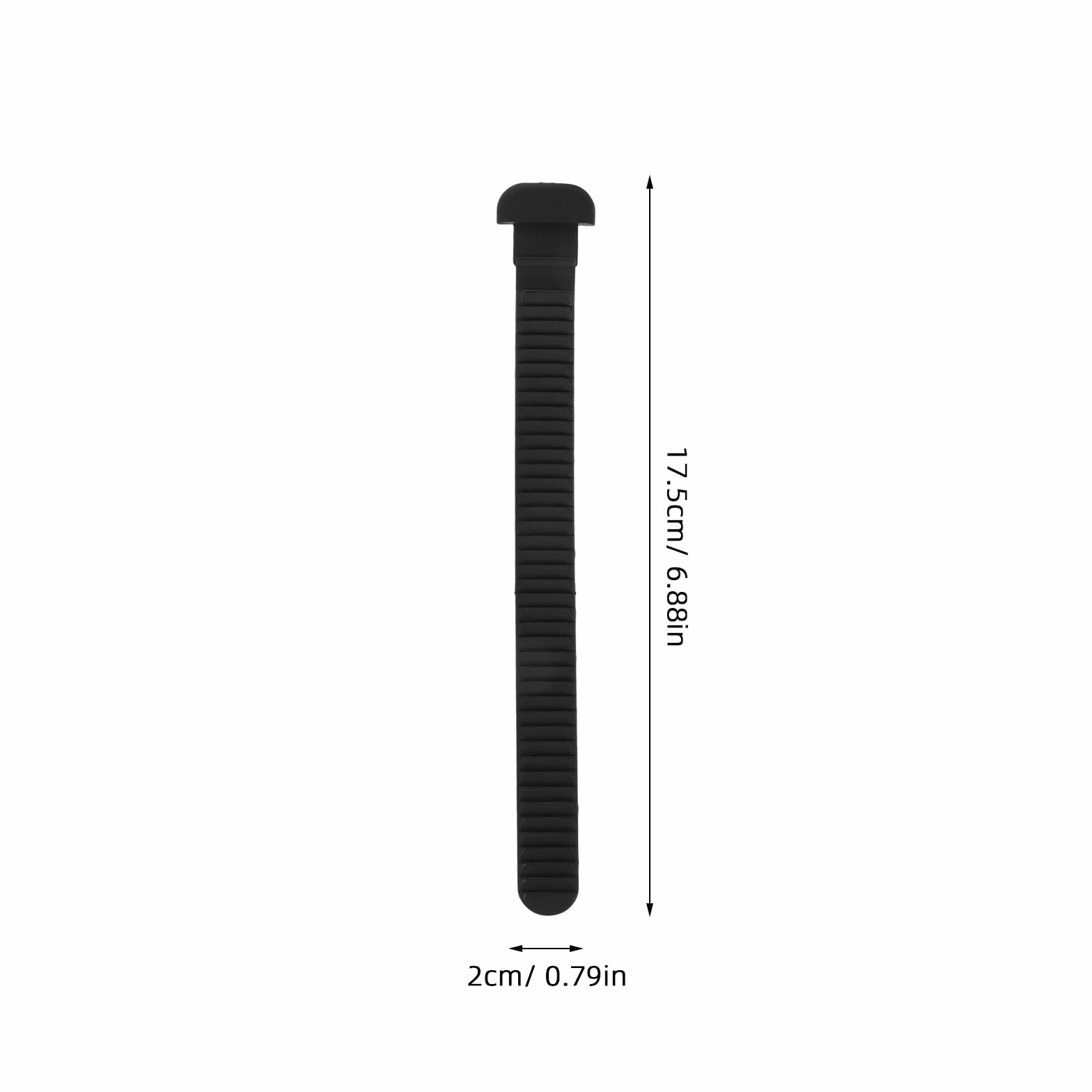 Correas Ajustables para Patines en Línea y Snowboard de PVC Negro, 4 Piezas