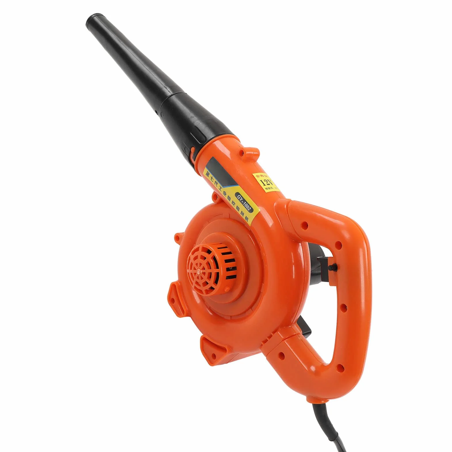 Soplador de Hojas Eléctrico, Soplador Eléctrico de Mano Liviano con Motor Potente de 12 V / 24 V, Mini Máquina Sopladora de Hojas para el Cuidado del Césped, Soplar Hojas y Nieve (12V)