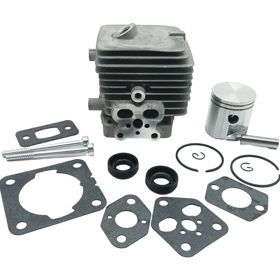 Cilindro y kit 4241 020 1203 4241 020 1204 para BG56 BG56C BG86 BG86C SH56 SH56C SH86 SH86C BR200 piezas de repuesto de aspiradora para soplador de hojas, juego de reparación de motor al aire