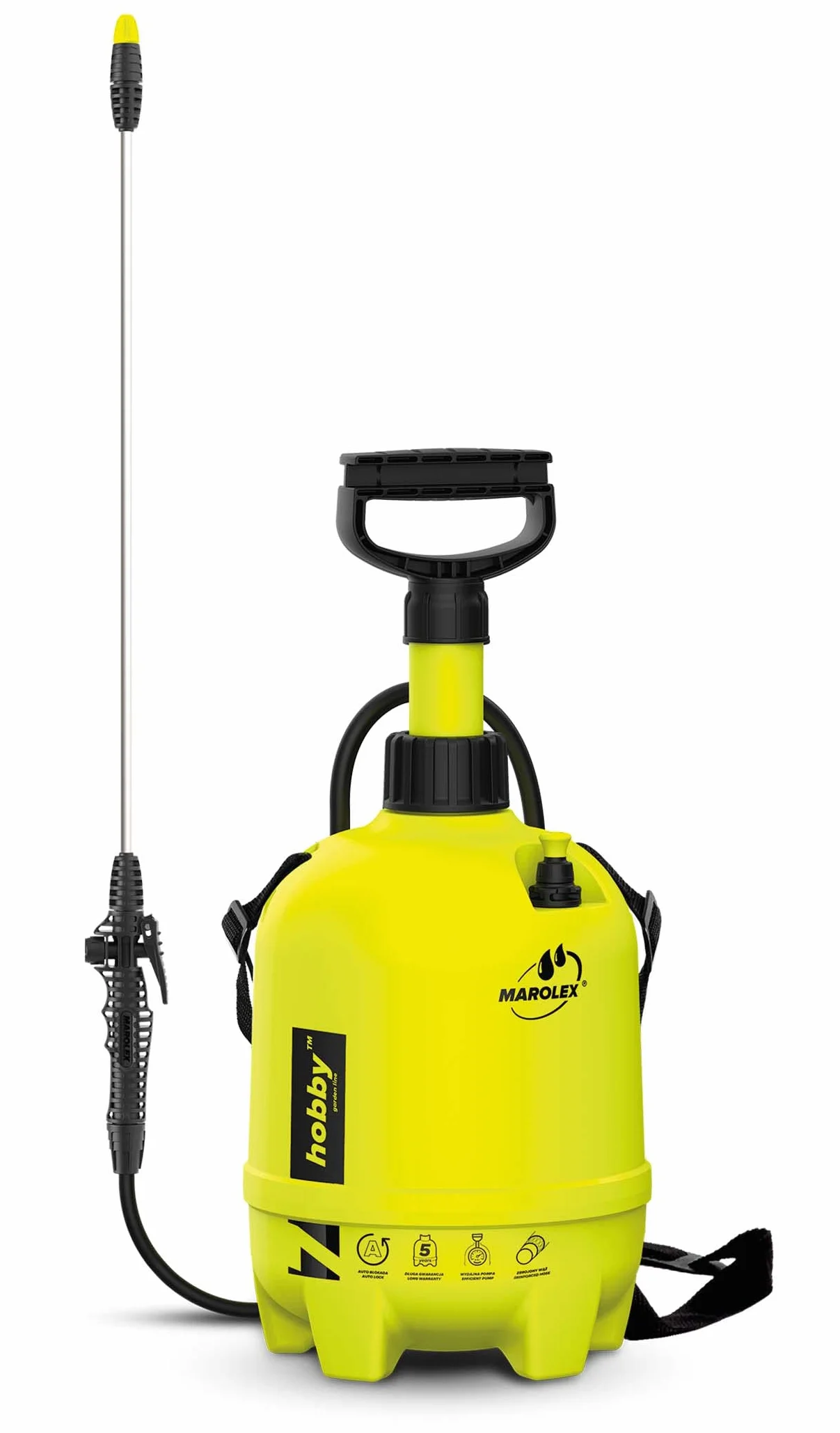Marolex, Pulverizador manual profession 7 con lanza telescópica de aluminio compuesto 65-115 cm