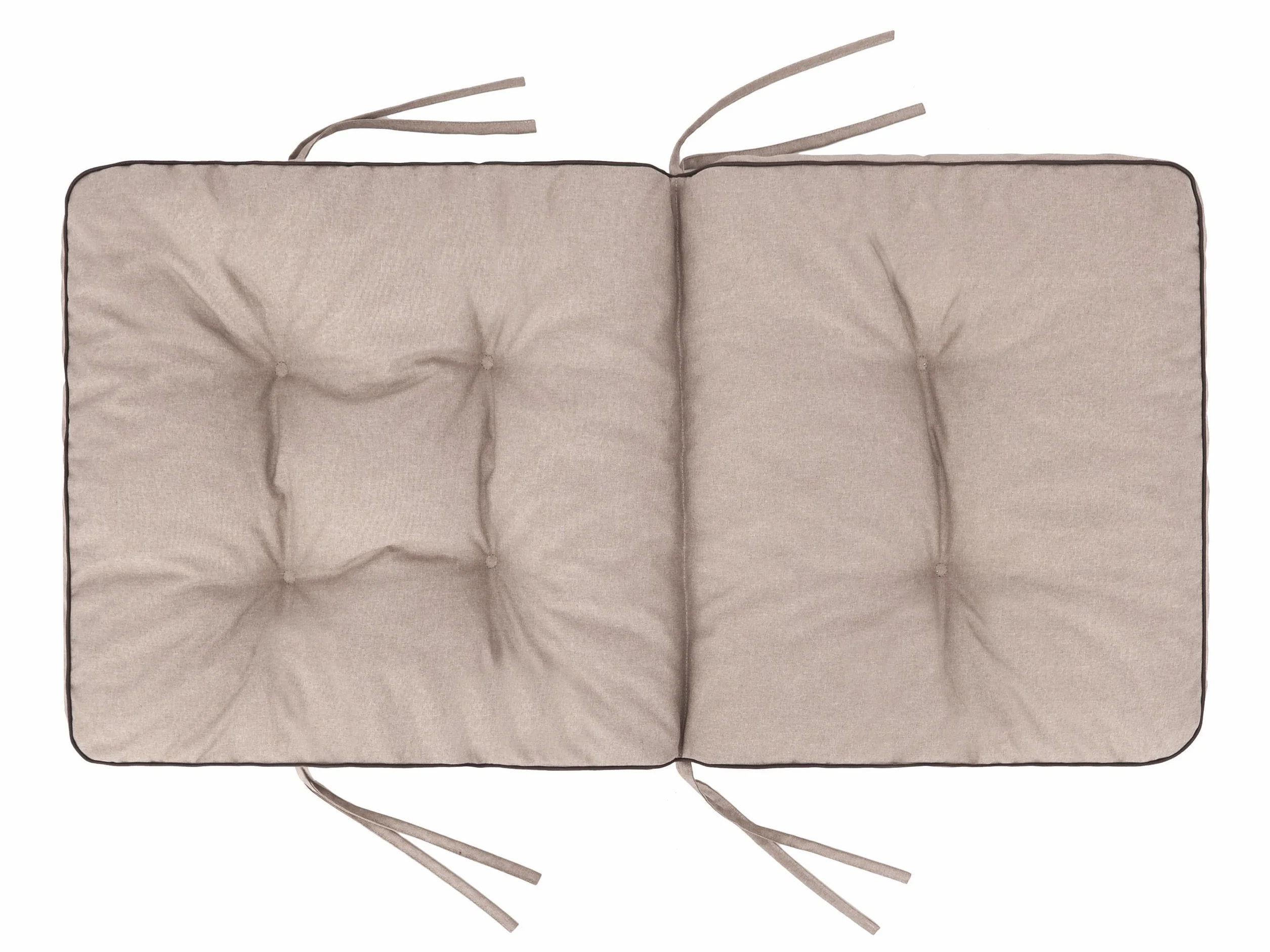 Cojín para Banco de Jardín Impermeable 150 cm (3x50) Beige