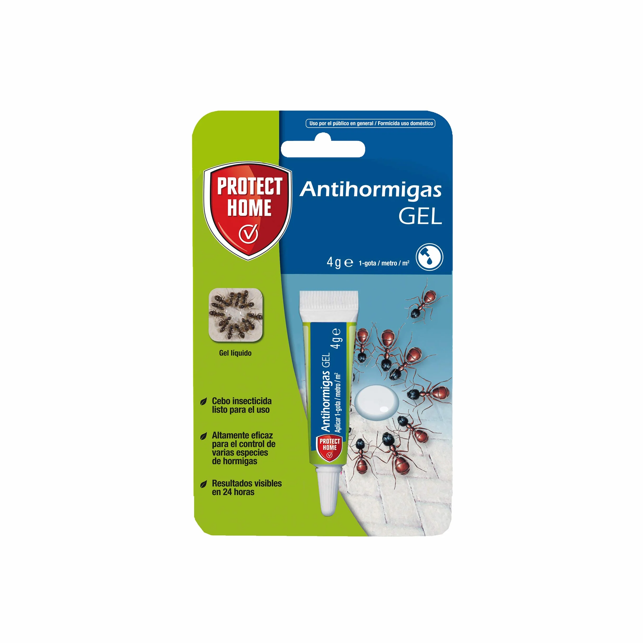 Cebo antihormigas gel 4g para interiores y exteriores