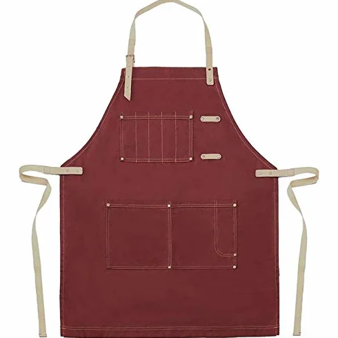 delantal Jardín barbacoa cocina delantal lindo cafetería capa impermeable lona tablero cocina accesorios for hornear más tamaño