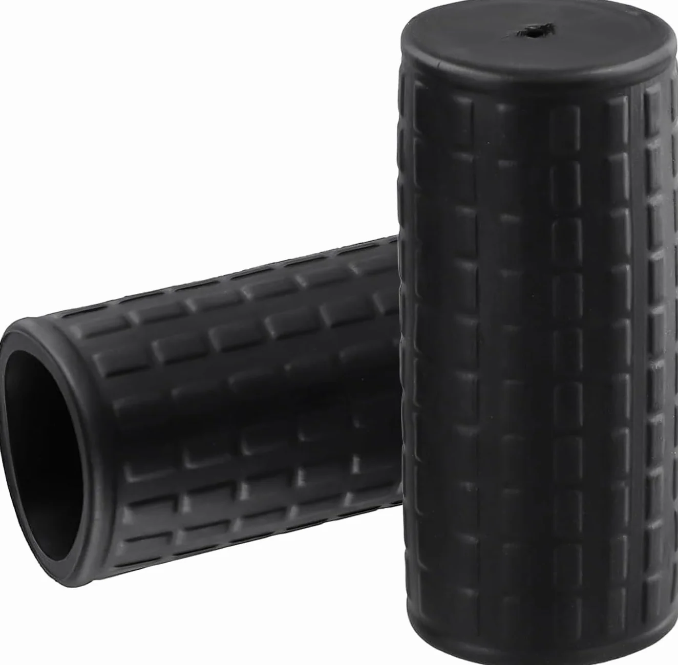 Manijas de goma de repuesto para carretilla, juego de 2 piezas (122 x 40 mm)