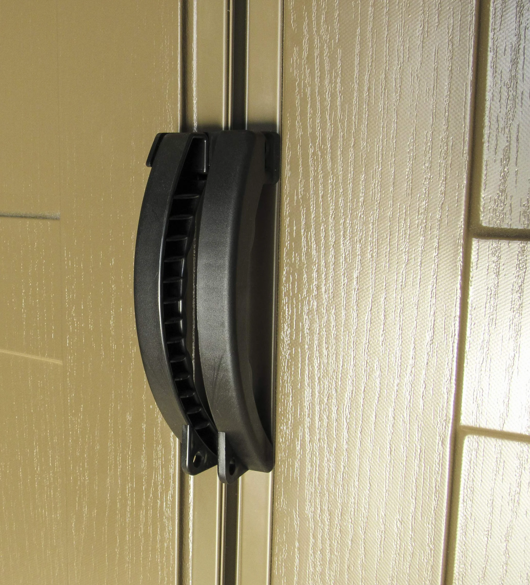 Duramax Cobertizo de vinilo 10x8 pies marfil y marrón (30214-4)