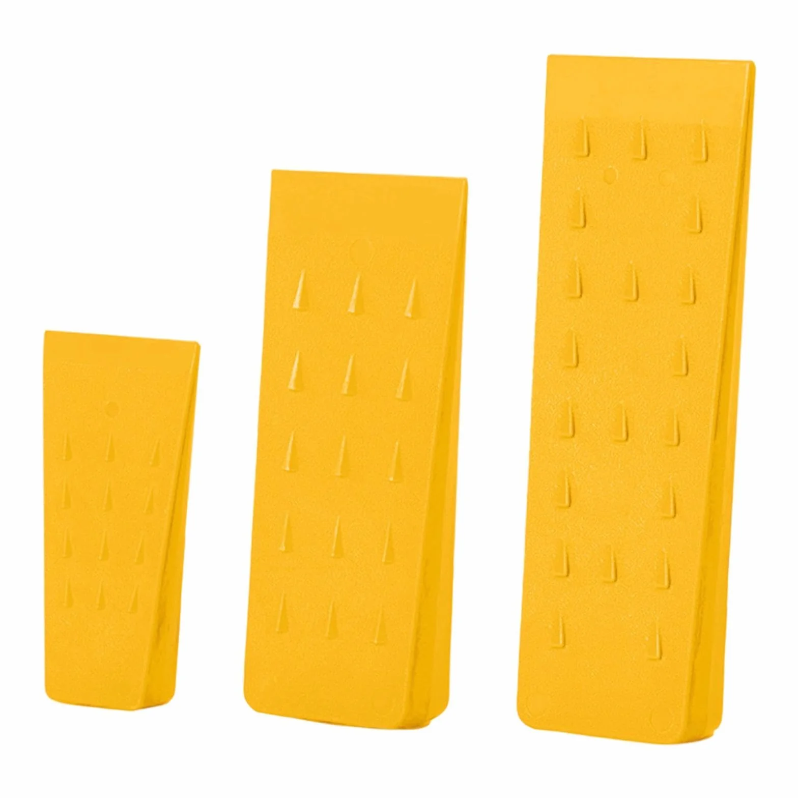 predolo cuñas para árboles, cuñas para Partir leña, prácticas, Calidad, para motosierras, Suministros para leñadores, Amarillo