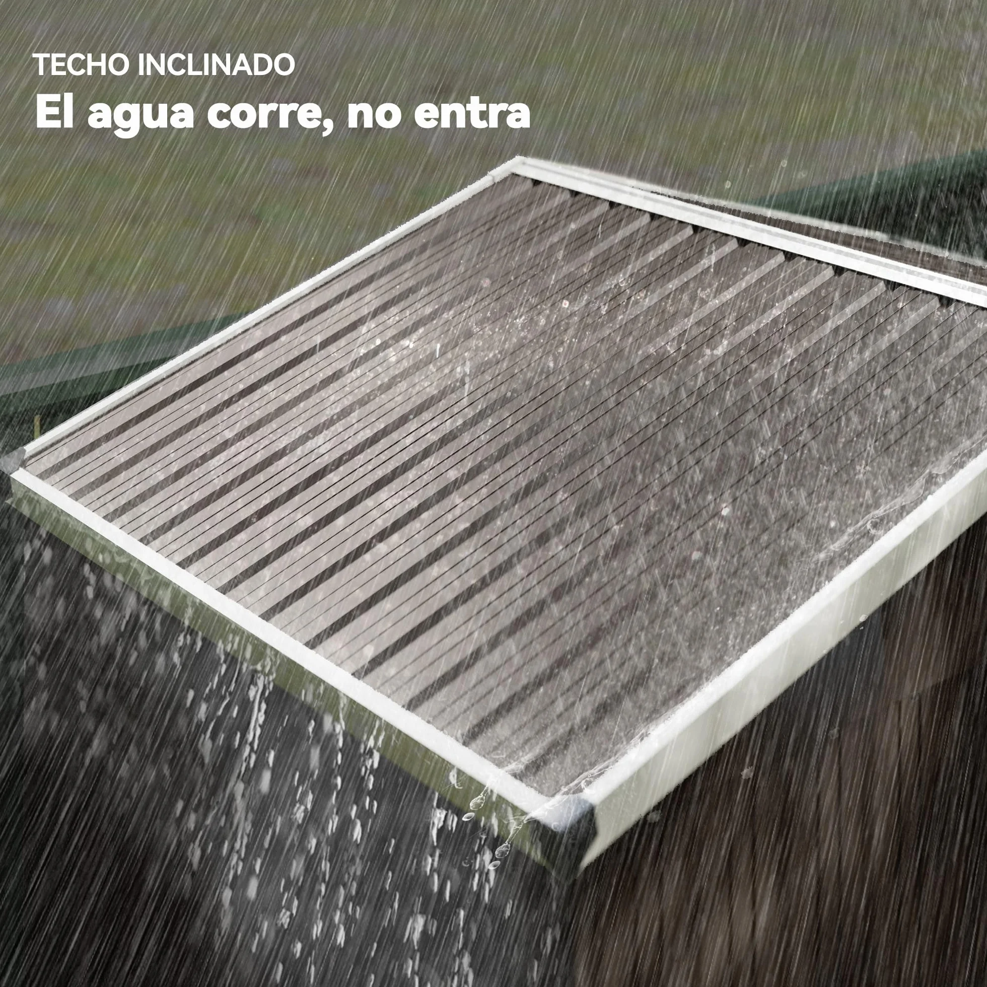 Outsunny Caseta de Jardín Exterior 1,1 m² 136x87x179 cm Cobertizo Metálico con Puerta Corredera Techo Inclinado