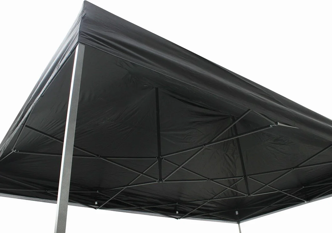 All Seasons Gazebos 3x4.5m Totalmente Impermeable Pop up Gazebo - Negro