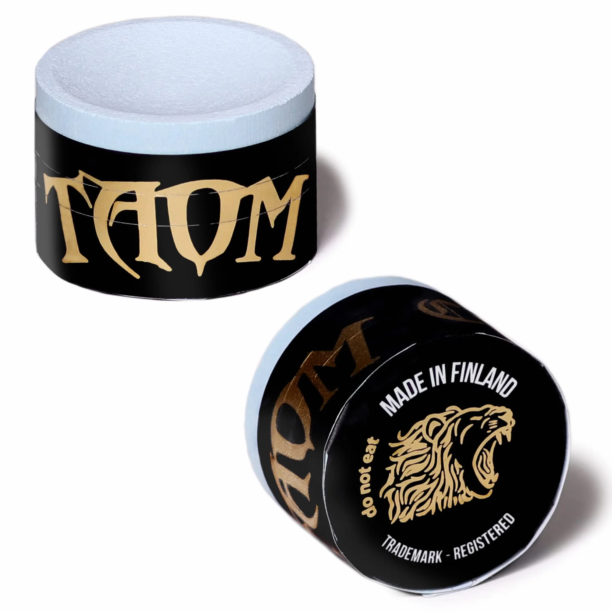 TAOM Pool Chalk 2.0 Taco de Billar con Tiza, Azul Claro