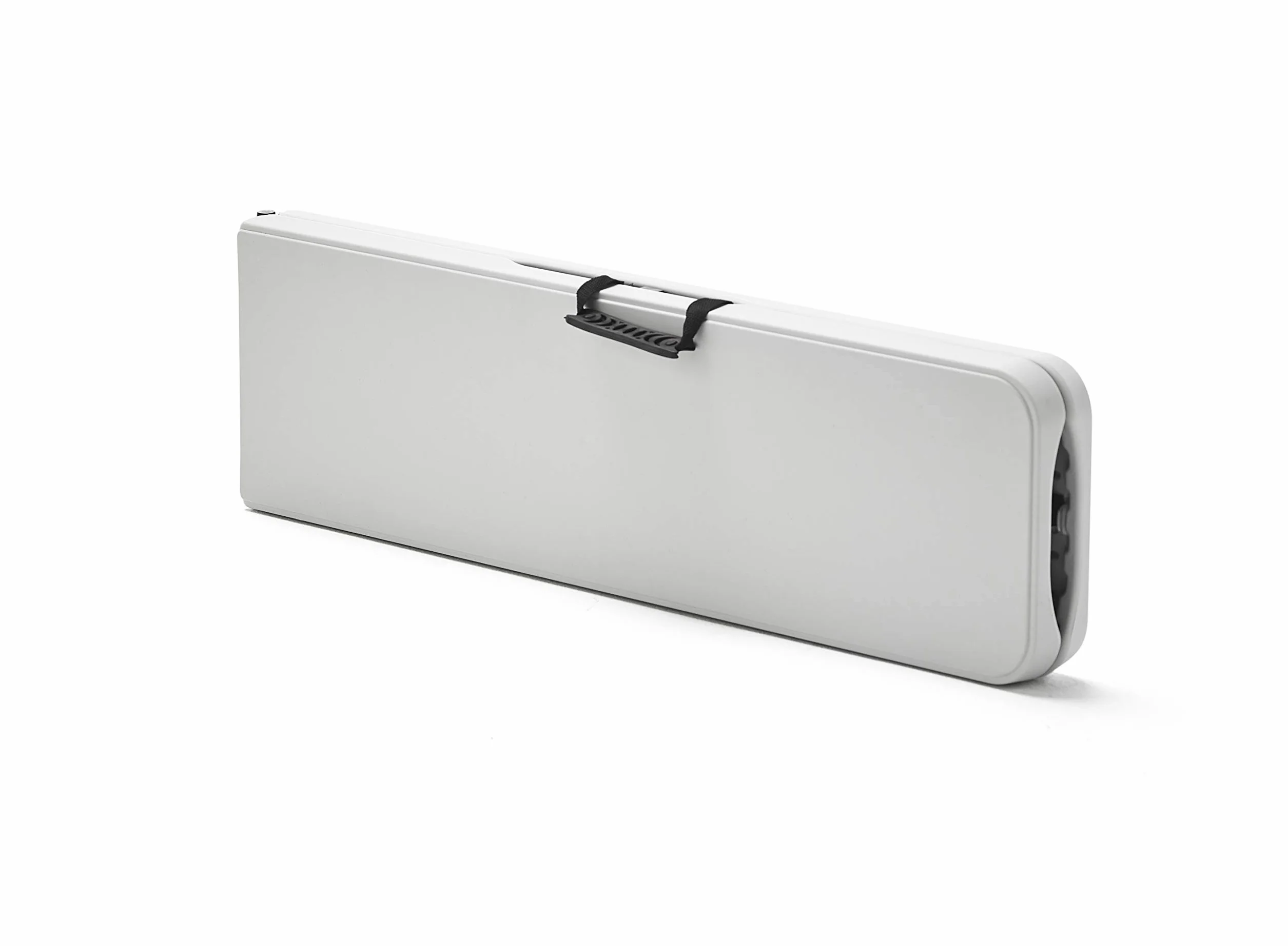 KG KITGARDEN Banco Plegable Portátil Multifuncional 180x28x43cm Blanco