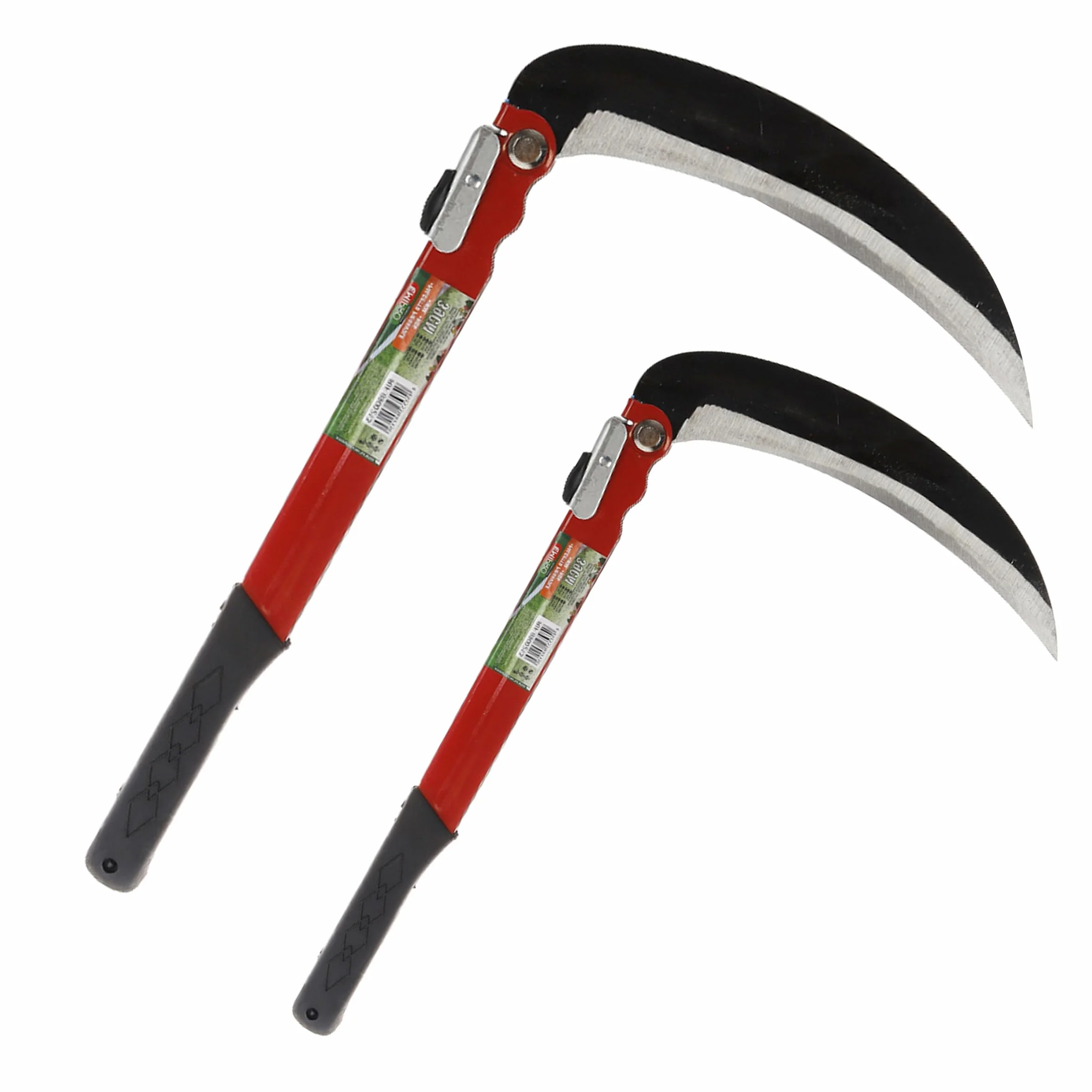 A2ZWORLD Guadaña Plegable 39cm Jardinería Multiuso Hierba Desmalezado