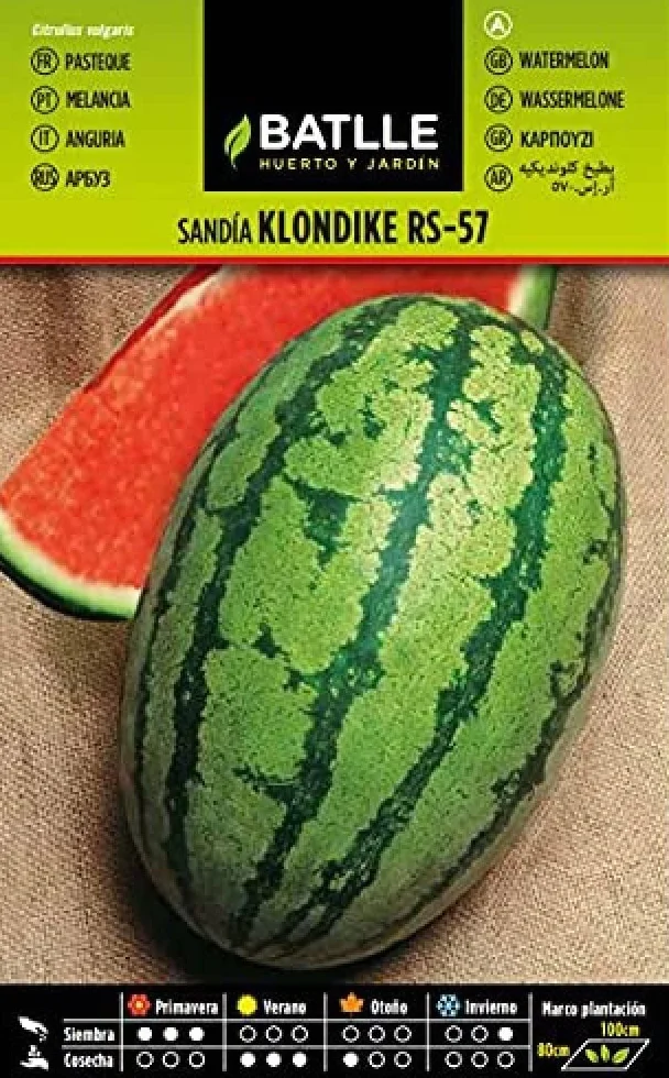 Semillas Batlle Sandia Klondike RS-57