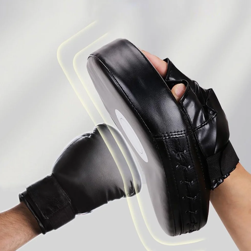 Kit de Boxeo 2 en 1, Manoplas y Thai Pads Paos para Entrenamiento de Kick Boxing