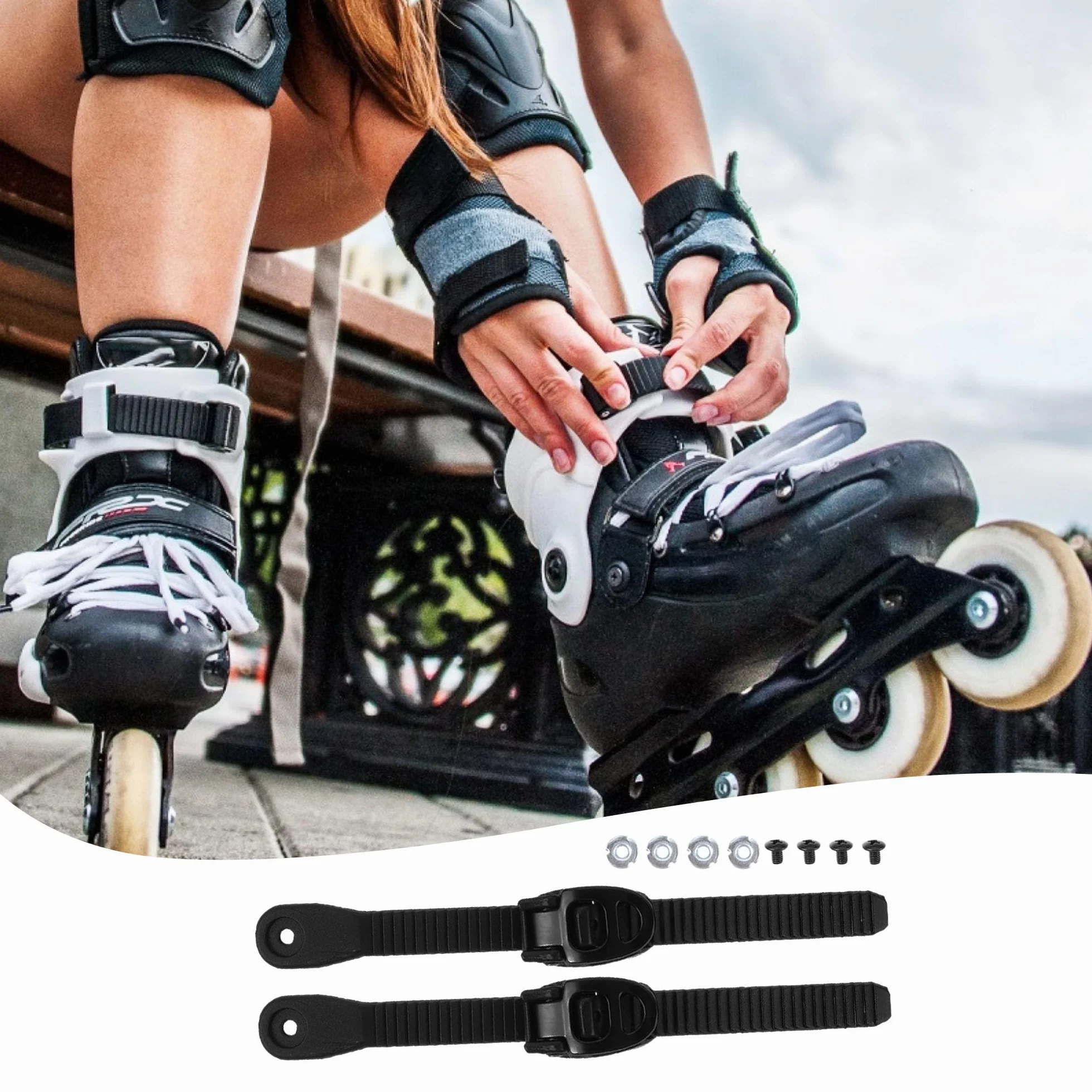 Correas universales para patines de ruedas 2 unidades