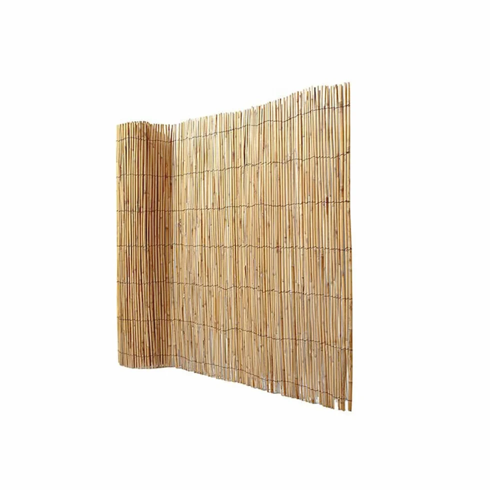 Valla Natural Cañizo 1x5 m para Ocultación y Privacidad de Balcón, Jardín y Patio