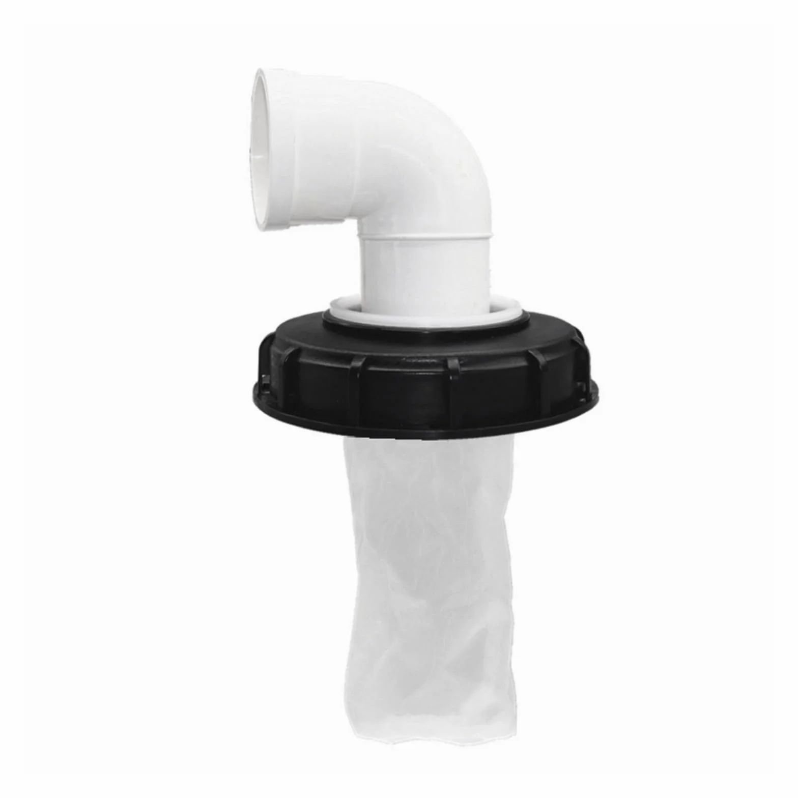 Tapa Cubierta Con Filtro DN150 DN225 Ácido Alcali Resistente Plástico Tanque Agua Lluvia Negro Rojo DN15090