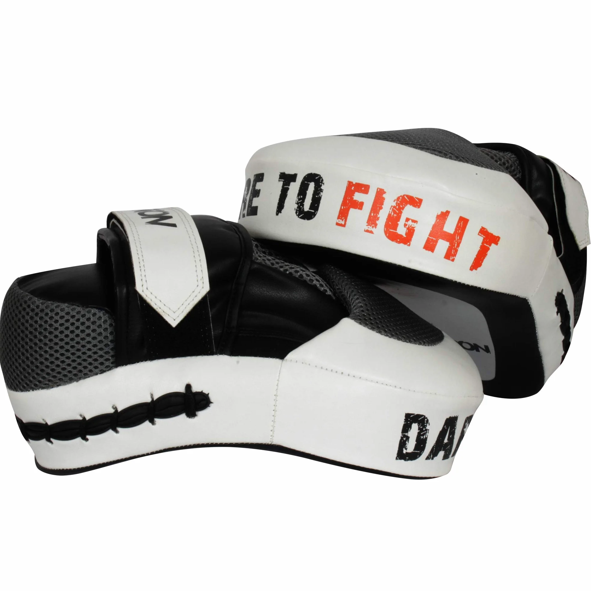 Almohadillas de Enfoque Curvadas Mitones Gancho y Jab Punch Bag Kick Boxing Muay Thai Brazo MMA UFC