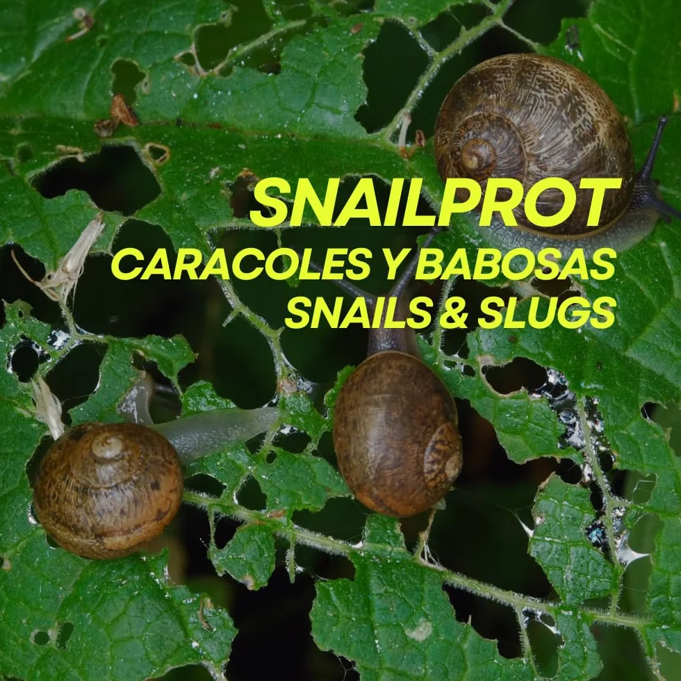 Snailprot PROT-Eco 100 ml | Ecológico repelente contra caracoles y babosas | Natural para huertos y jardines