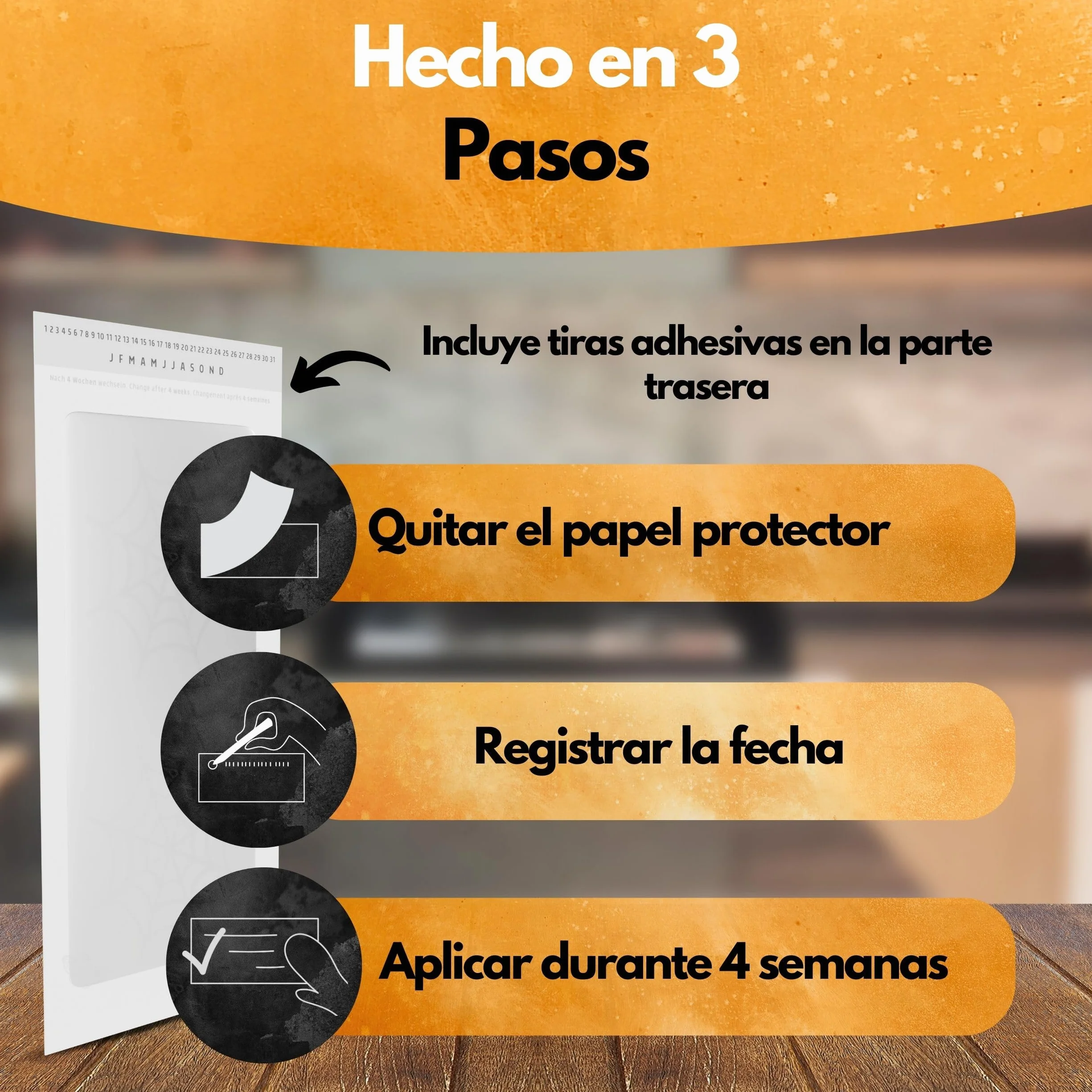 Trampa de polillas de alimentos 10 unidades Set ahorro Tiras adhesivas Papel antipolillas