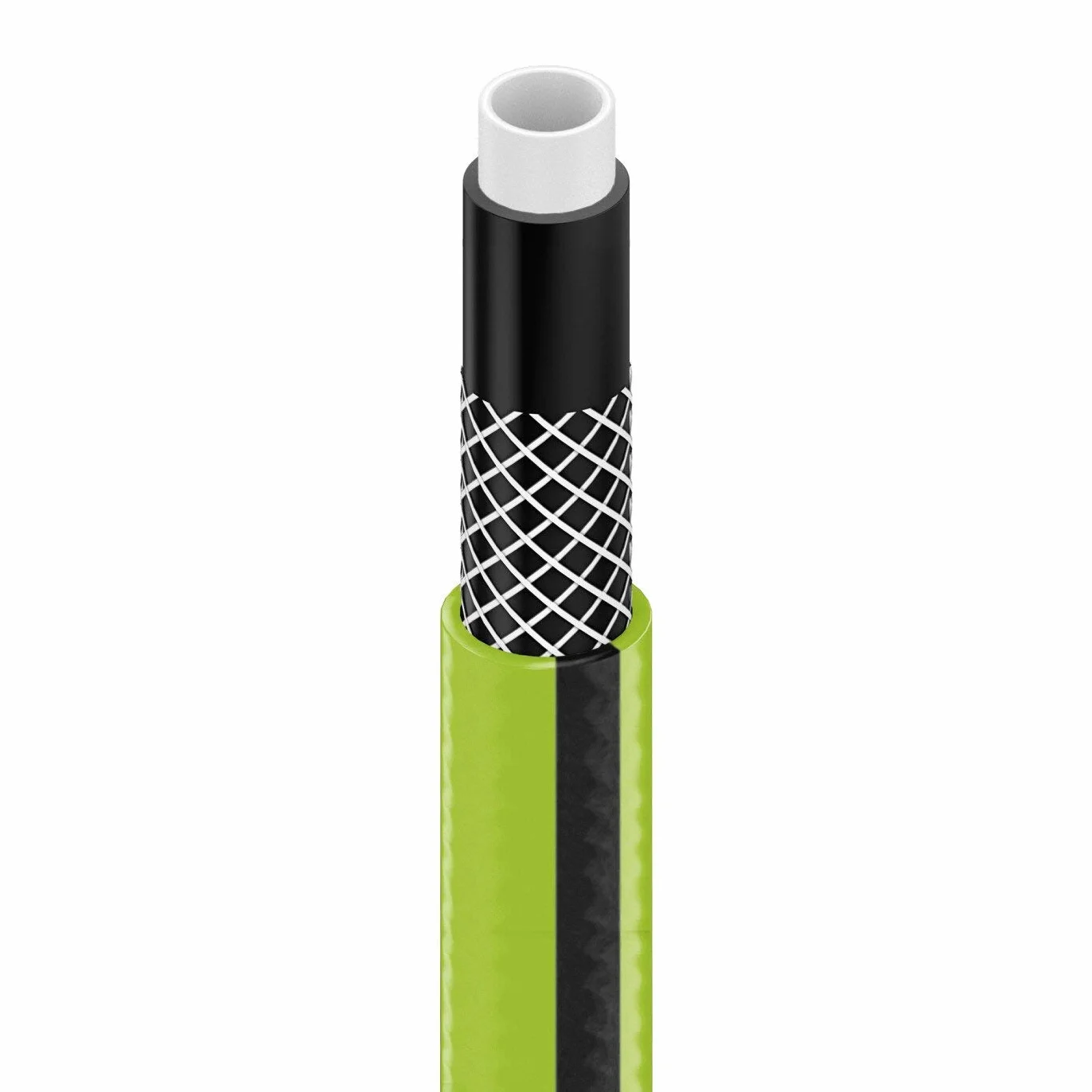 Cellfast Manguera de jardín QUATTRO Resistente 1/2" Verde