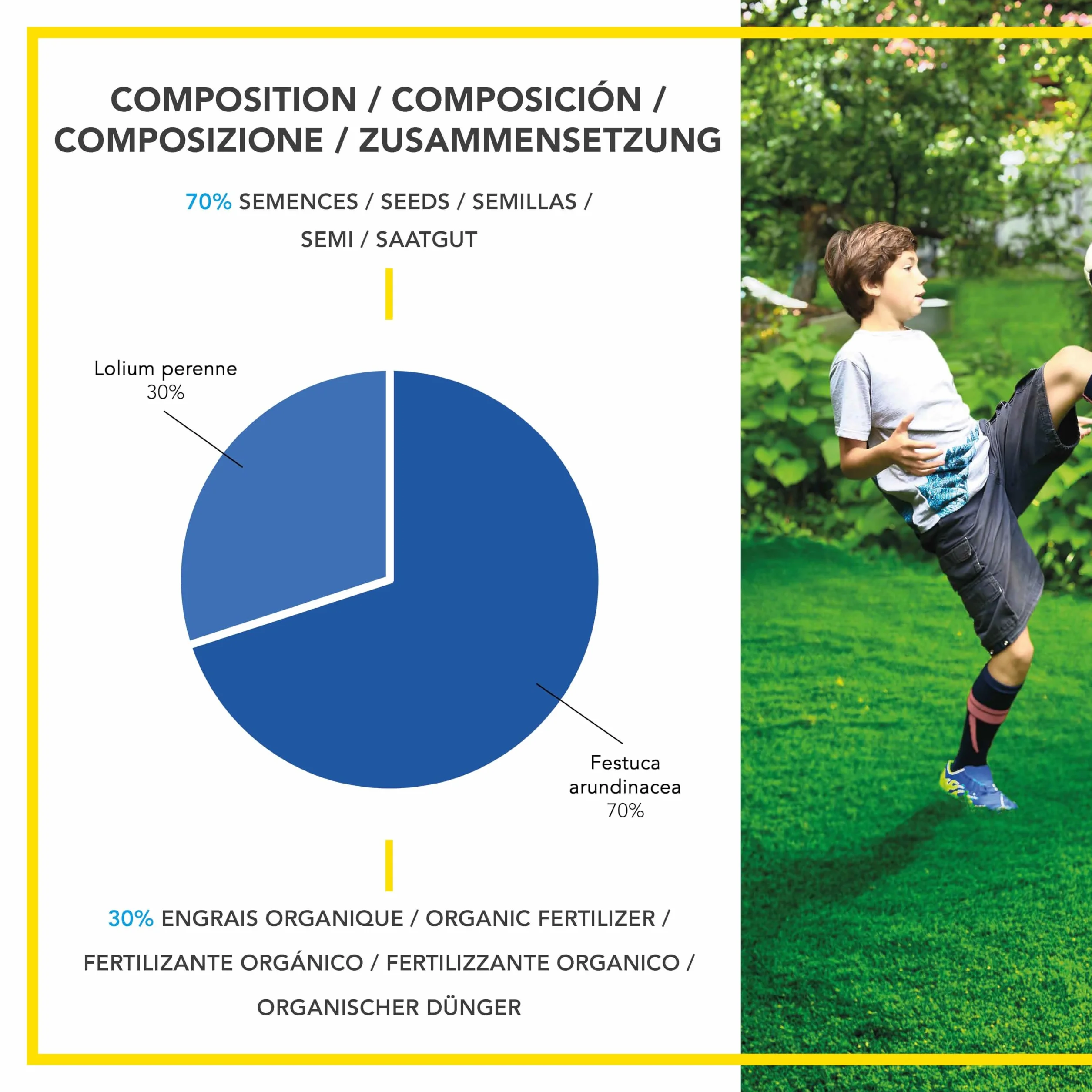 Barenbrug Césped Deportivo y de Uso Intensivo 5 kg