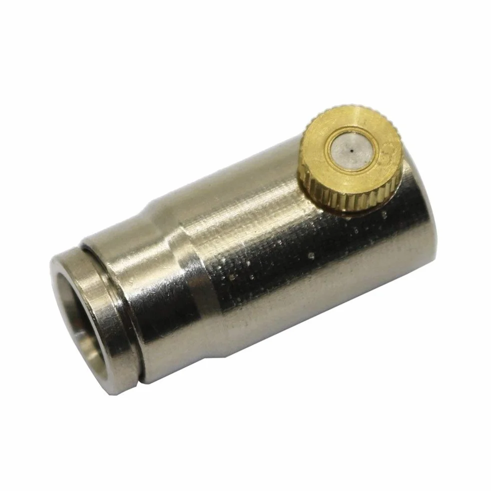 Adaptador de Conector de Manguera Conector Rápido de Alta Presión Conector de Bloqueo Deslizante de 3/8" para 10 Piezas de Boquilla Roscada de 3/16" Boquilla Atomizadora de Refrigeraciónrícola/Cctor A