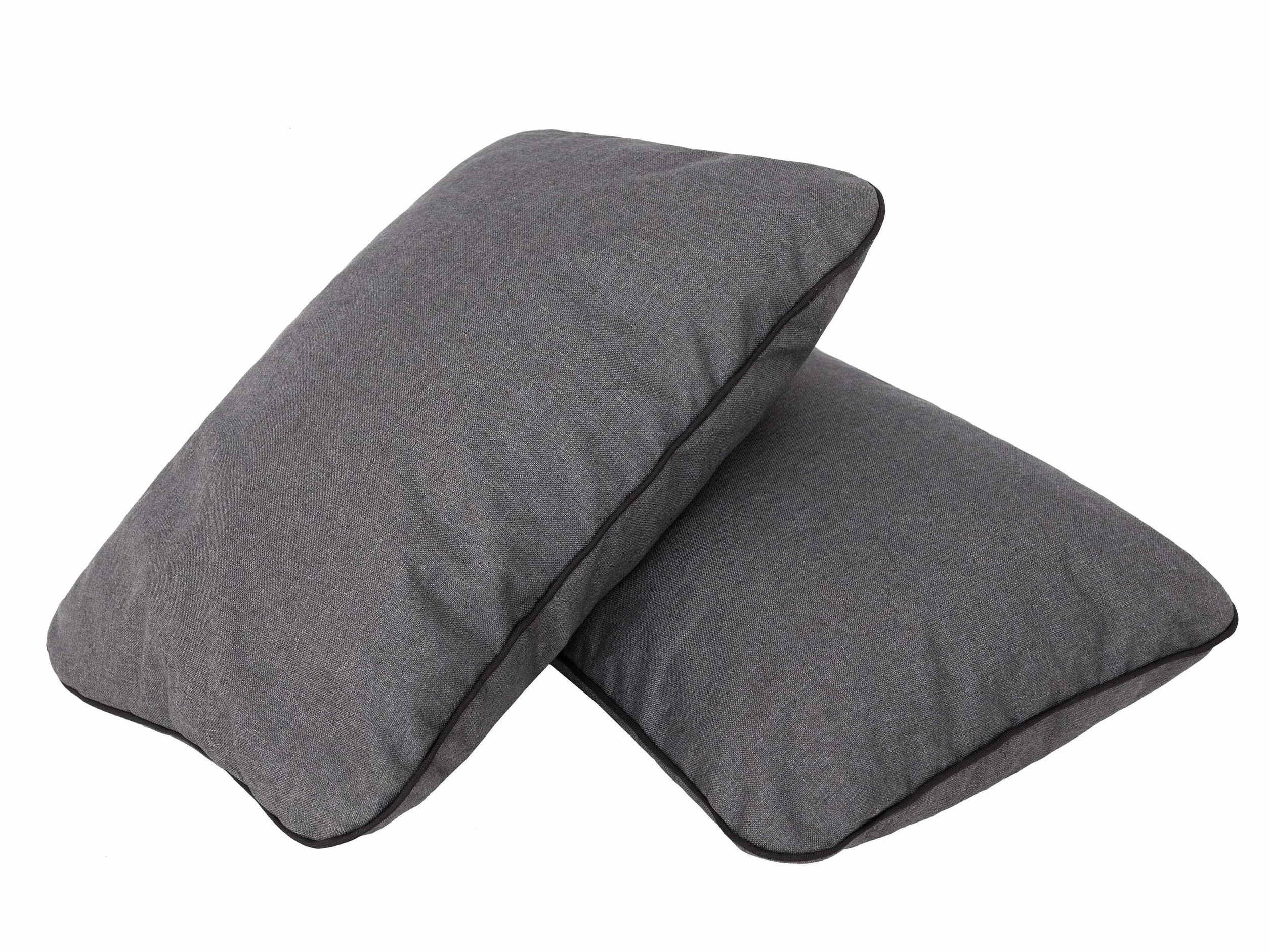 Cojín para Banco Impermeable 180 cm Grafito - Cojines Blandos de Asiento y Respaldo
