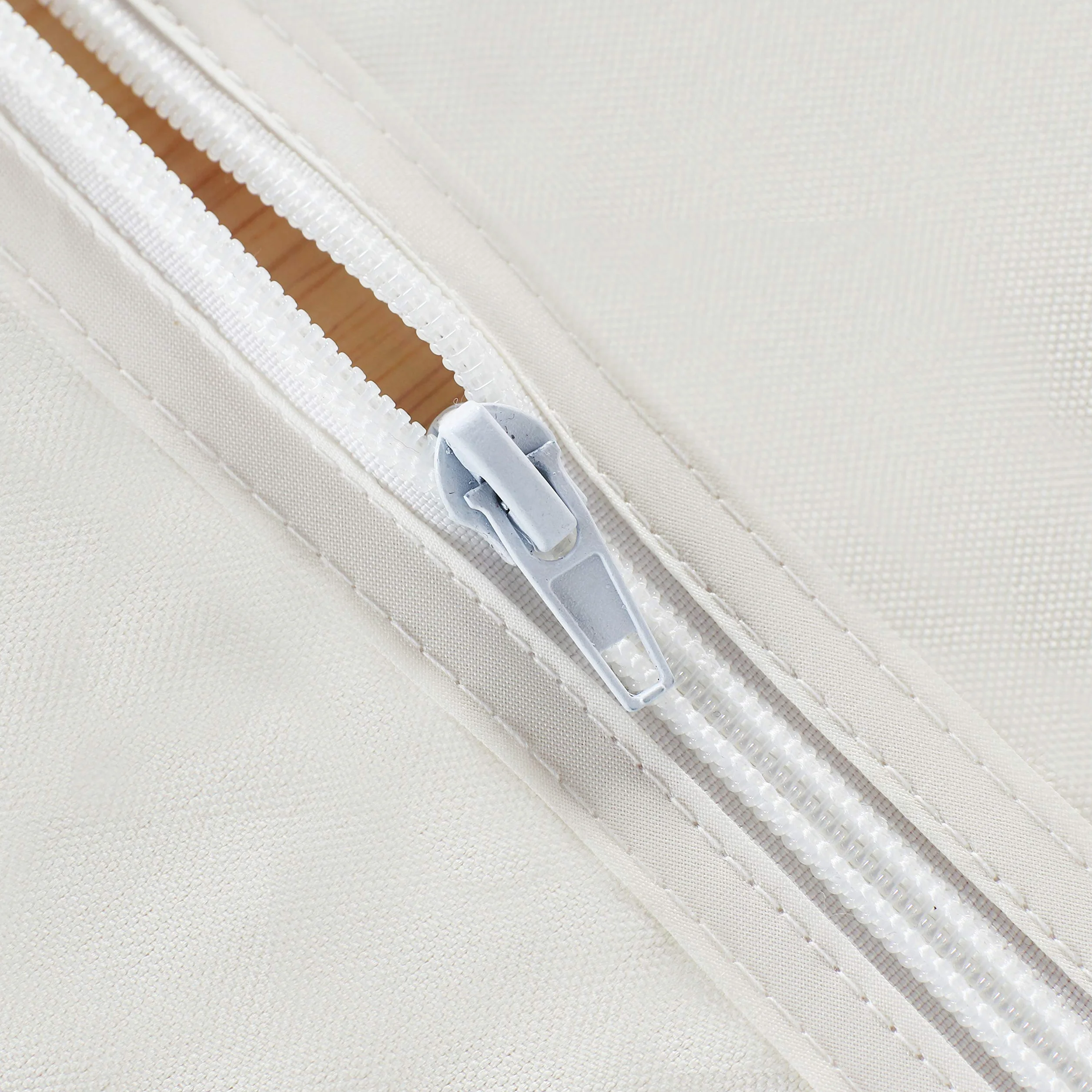 LUSHVIDA Mantel Impermeable Lavable Antiarrugas 152,4 cm Beige Exterior