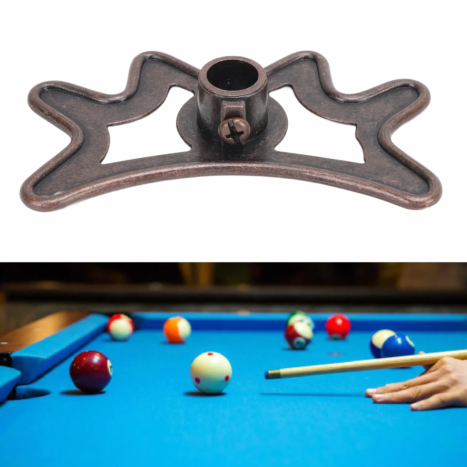 Cabezal de puente de billar para accesorios de mesa de billar