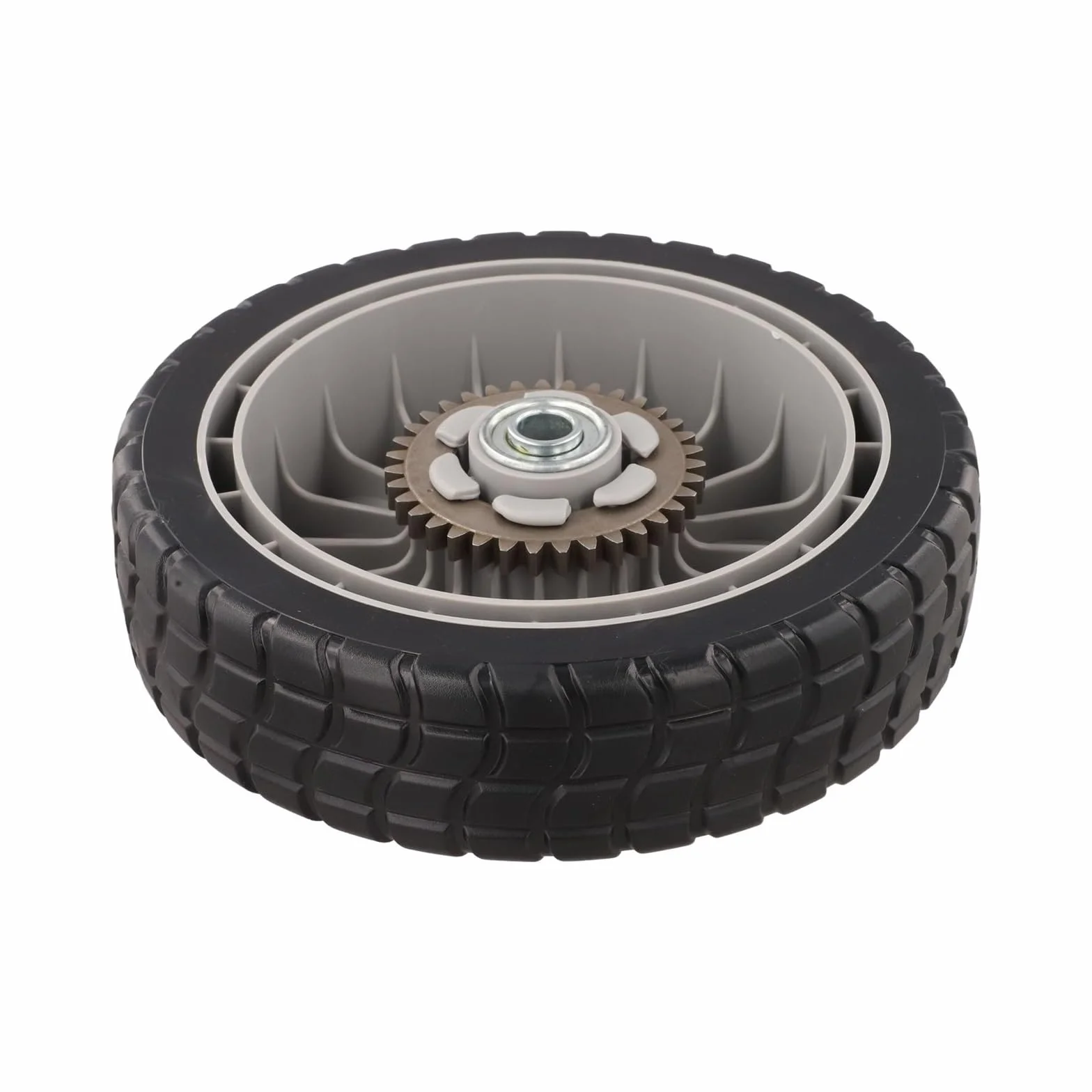 Ruedas para cortacesped, compatible con Honda, HRT216 HRR216 HRS216 | Diametro de 8 pulgadas, plastico y goma, HRZ216, HRR216 S3DA(Rear wheels)