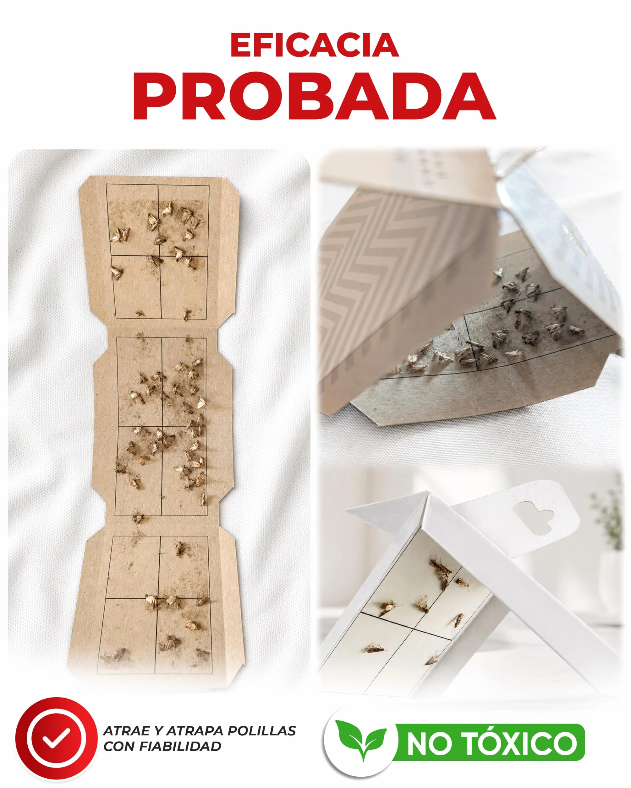PIC Trampa para polillas de la Ropa - Protección para Armario