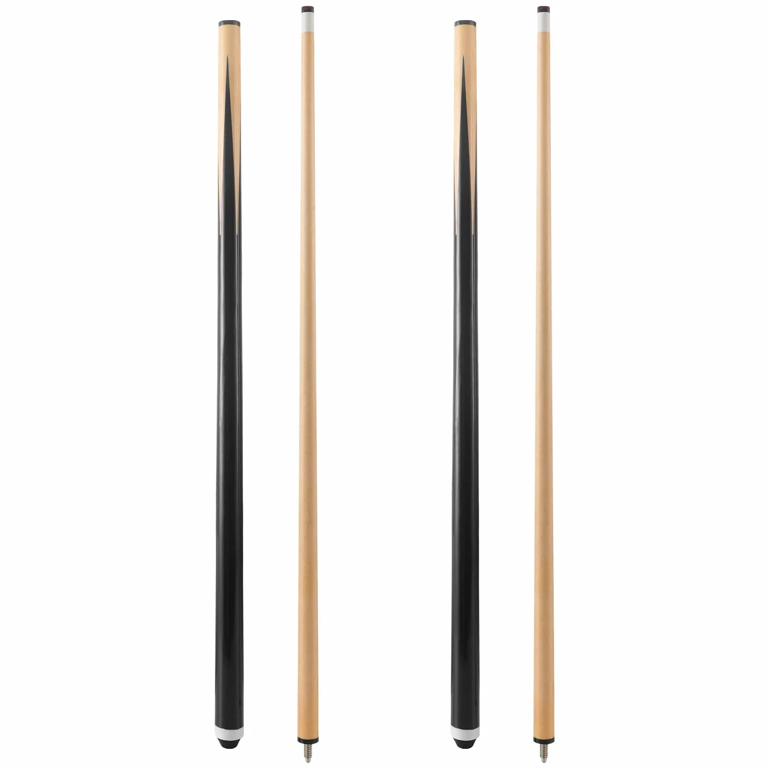 36 Inch 48 Inch 58 Inch Hardwood Pool Cue Stick for Kids Youth Adults House Bar Pool Table