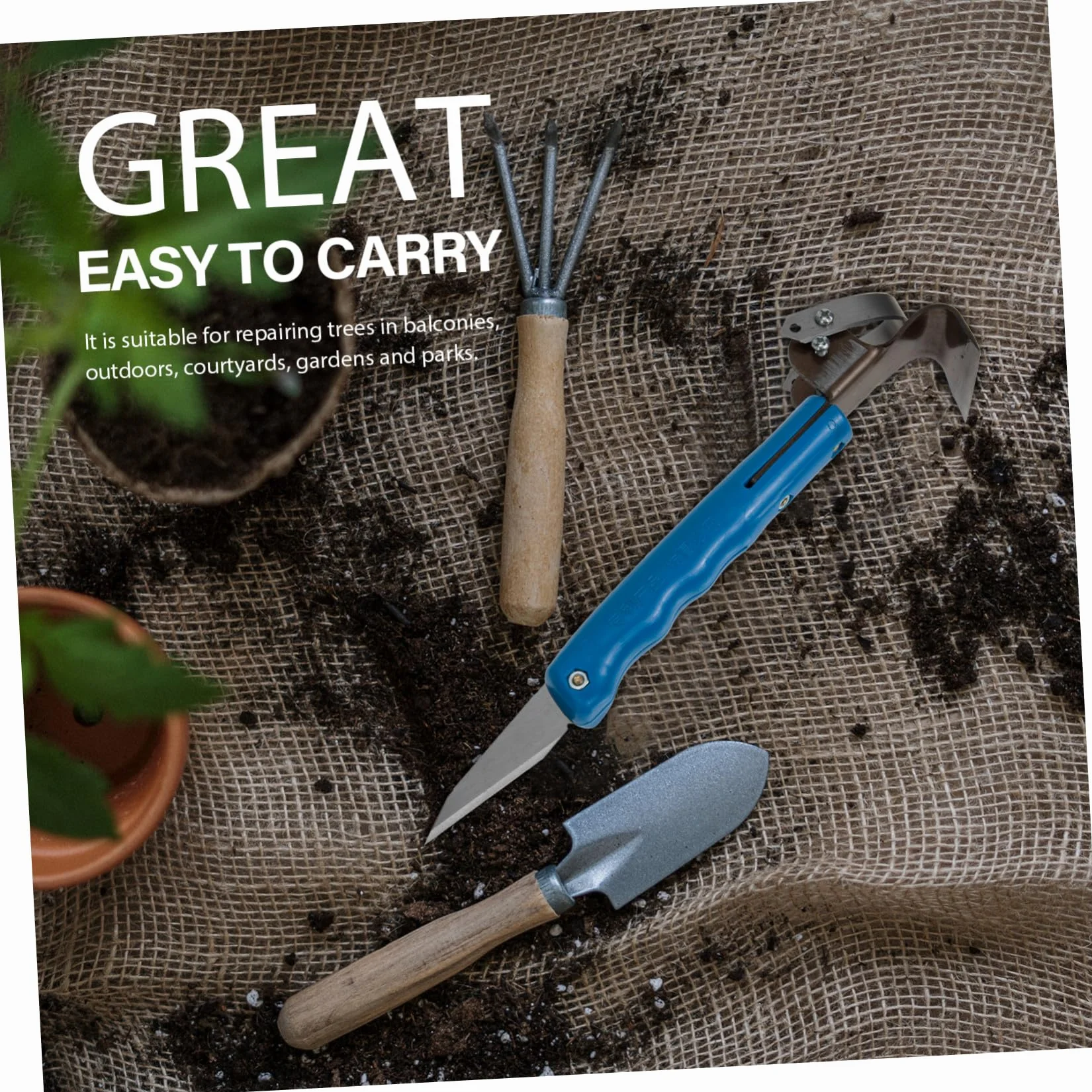 BESPORTBLE Raspador de Herramienta para Descortezar Jardín Cortador para Troncos Medianos de Roble Superficie Pulida Bordes Lisos sin Rebabas Fácil de Usar para Jardinería