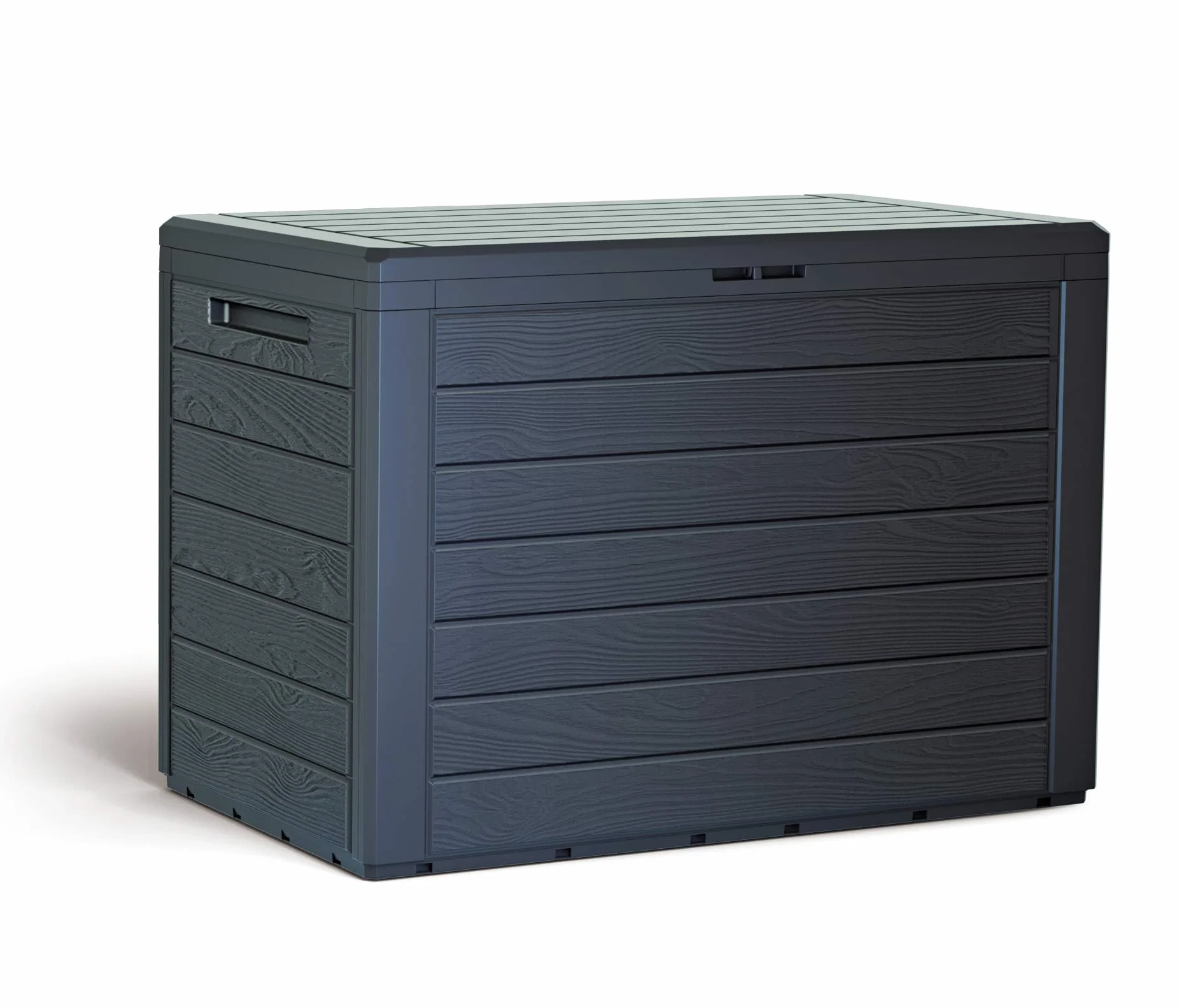 KG KITGARDEN Arcón Multiusos Exterior 190L 55x78x43.3cm Gris Antracita