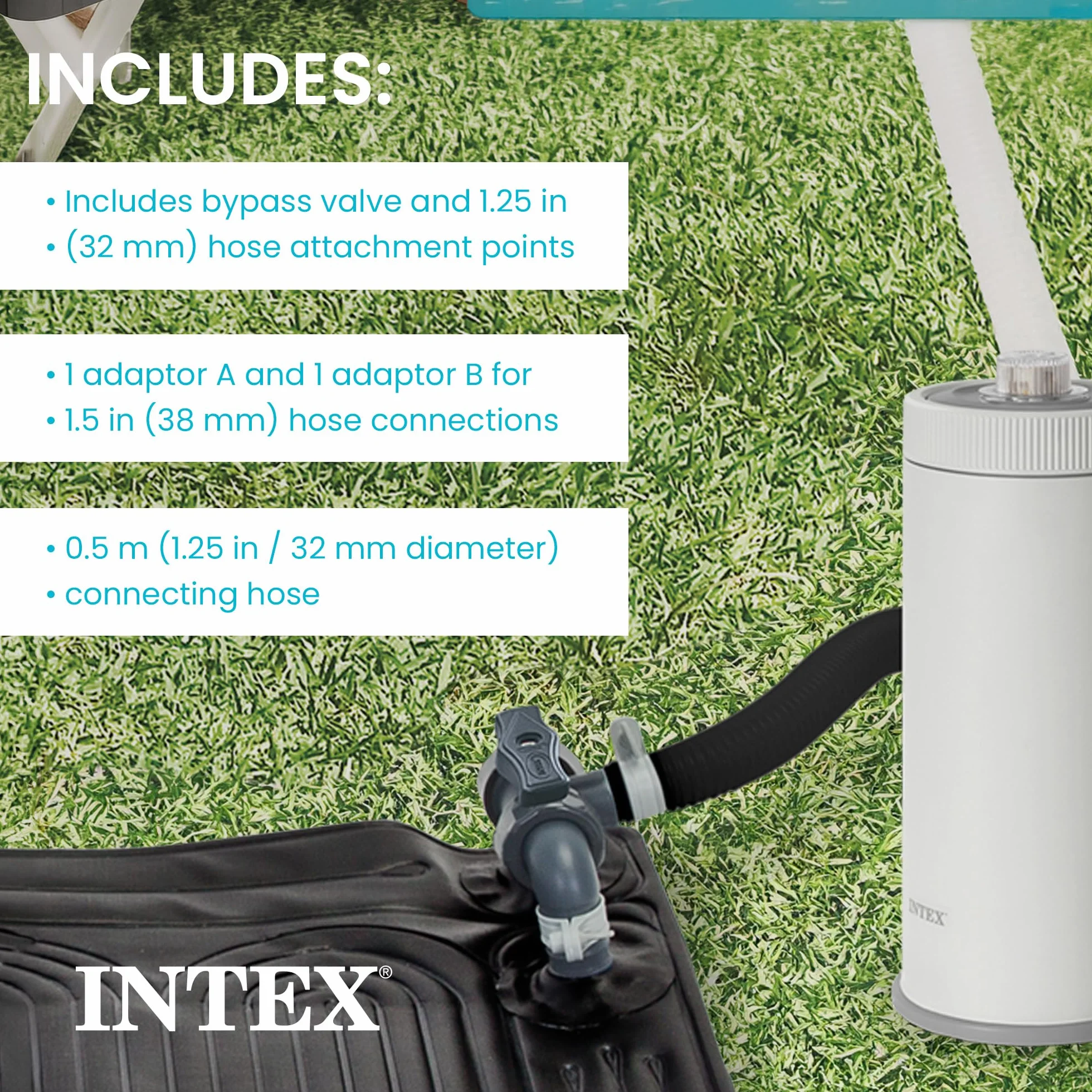 Intex Alfombra Calentador Solar de Agua 120 cm