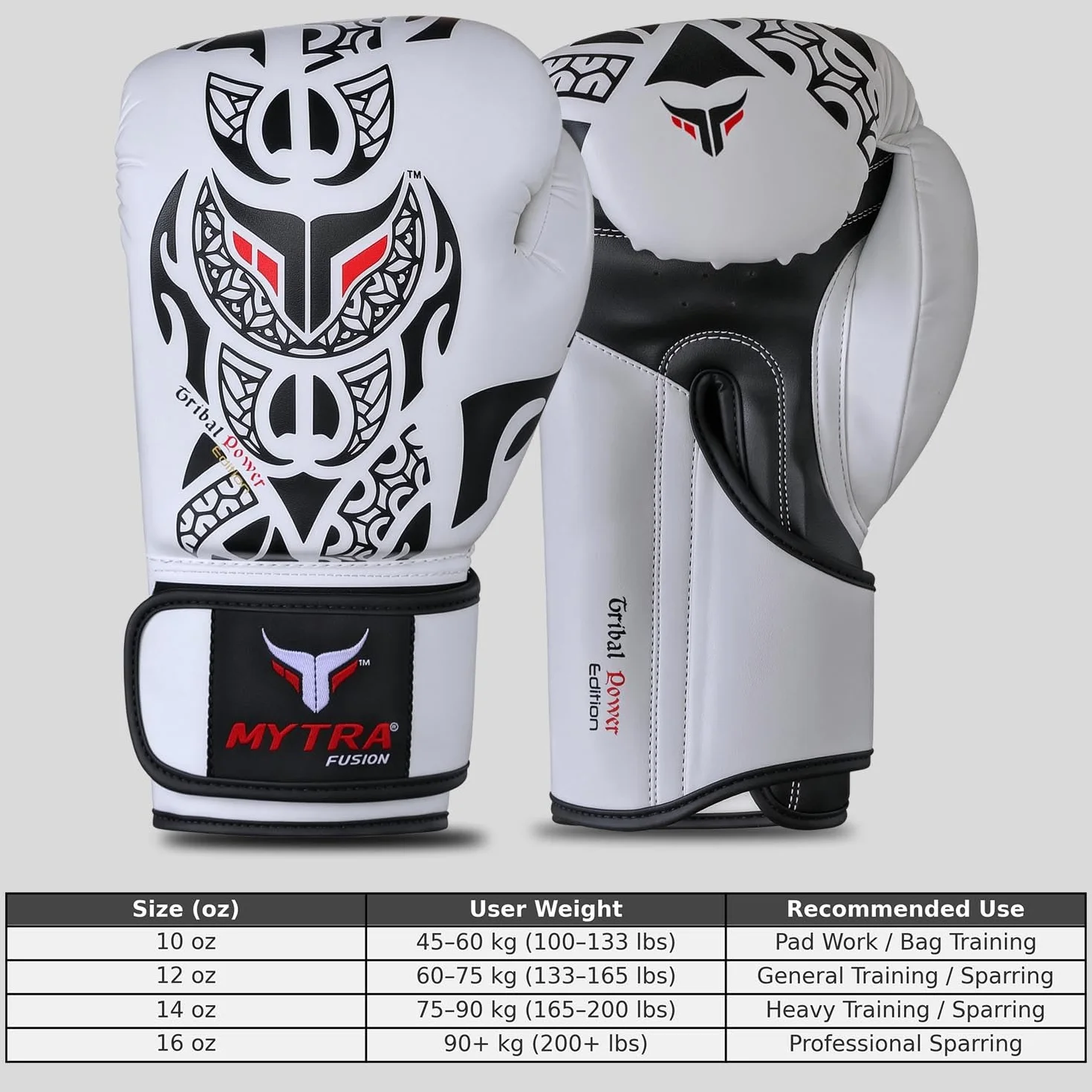 Mytra Fusion Guantes de Boxeo MMA Entrenamiento Kickboxing Sparring Muay Thai