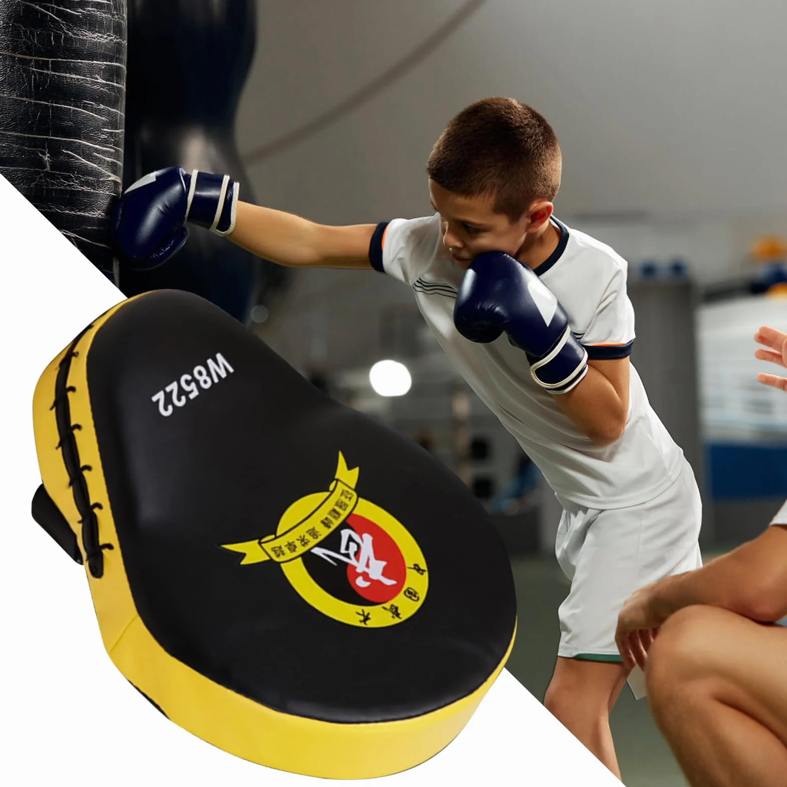 Almohadillas de Golpe Portátiles para Muay Thai, Kickboxing, Entrenamiento Adultos