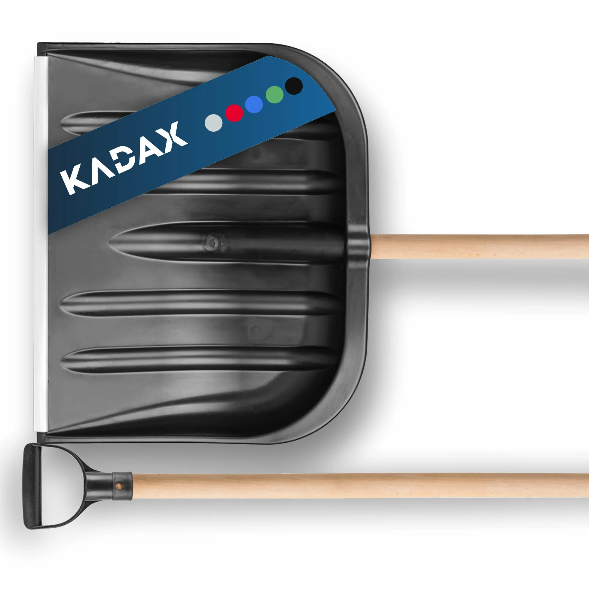 KADAX Pala quitanieves 49 cm hoja de plástico ergonómica