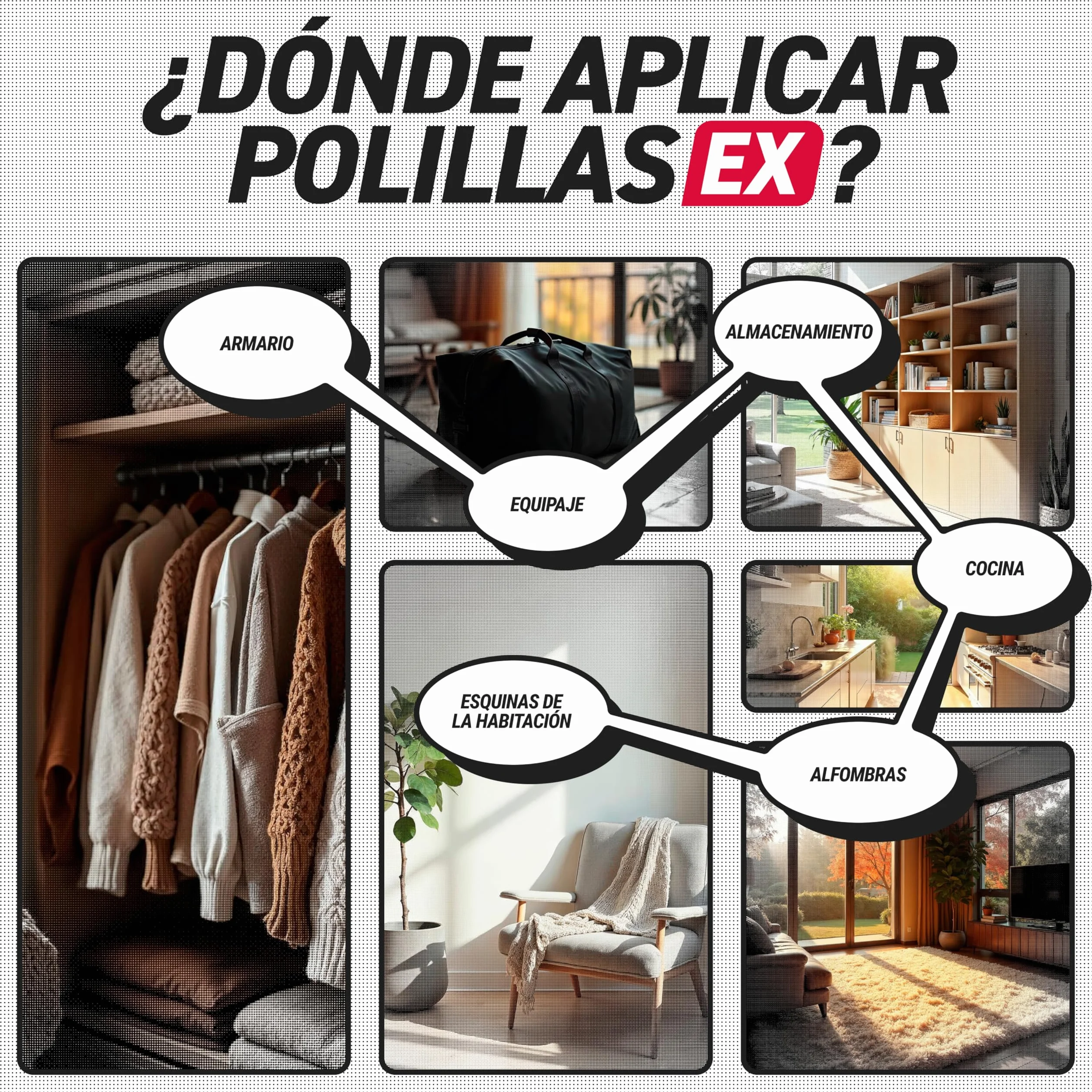 RepellShield® Spray Antipolillas para Ropa Armario y Cocina 250ml - Alternativa a Trampas Polillas