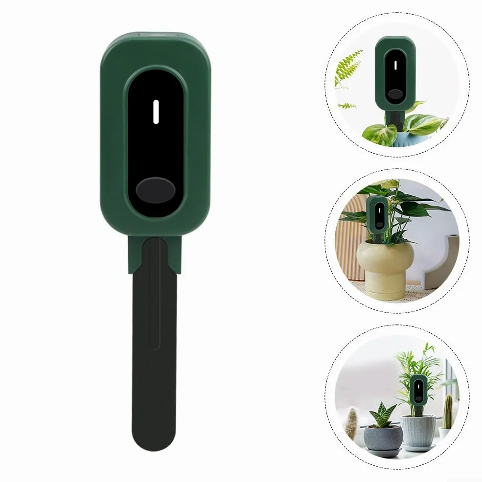 HpLive Para Tuya WiFi 3 en 1 sensor de humedad del suelo, detector de temperatura y humedad, 0-100,000 lux, intensidad de luz