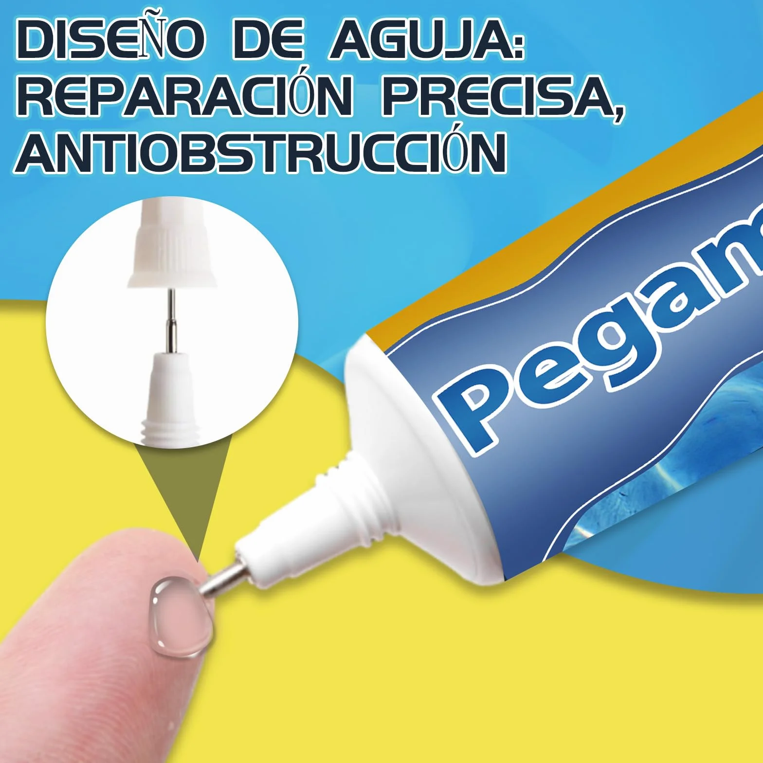 Parches Impermeables Para Piscinas Inflables, Remendos Transparentes y Flexibles (60ml)
