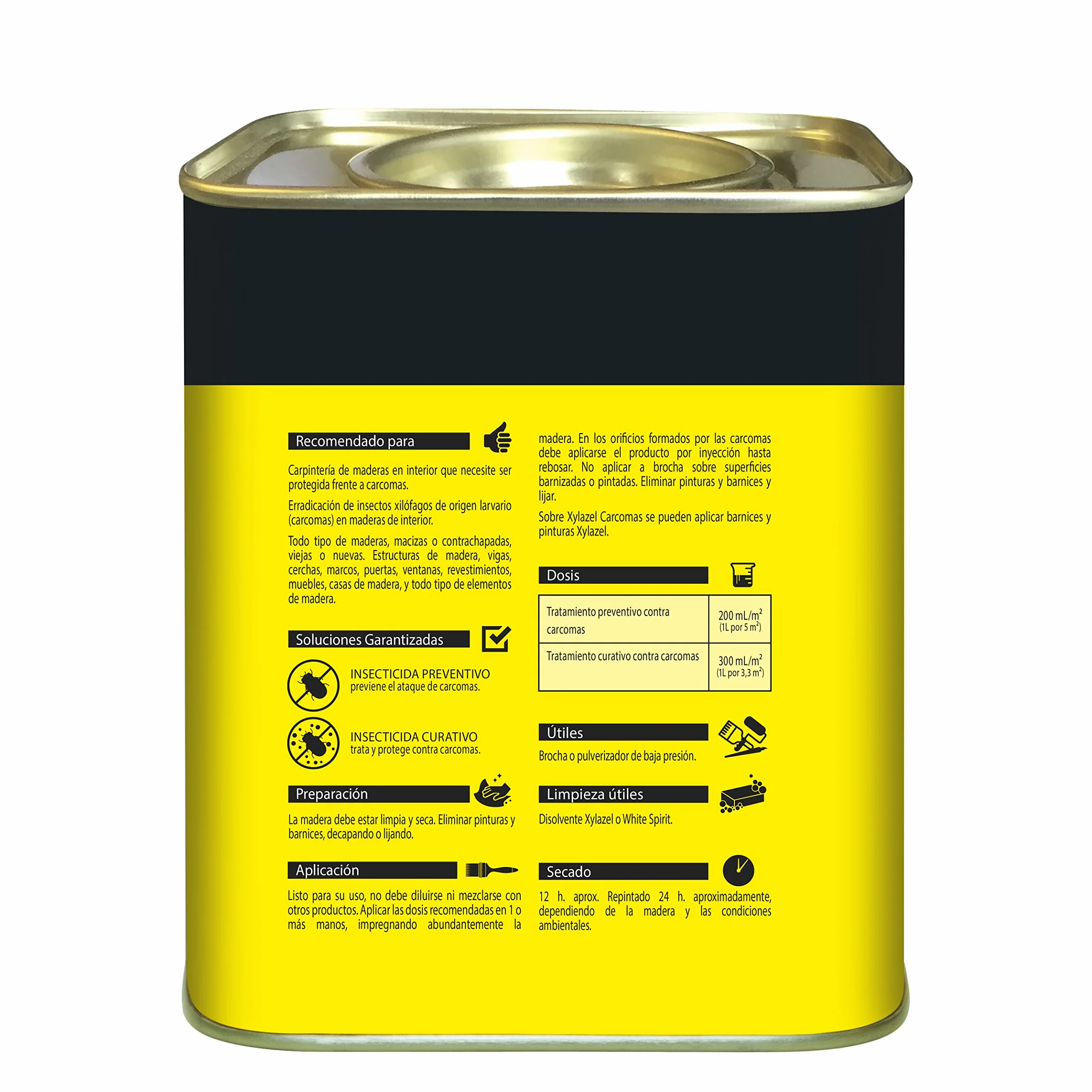 Xylazel Carcomas al agua Incoloro 2,5 L